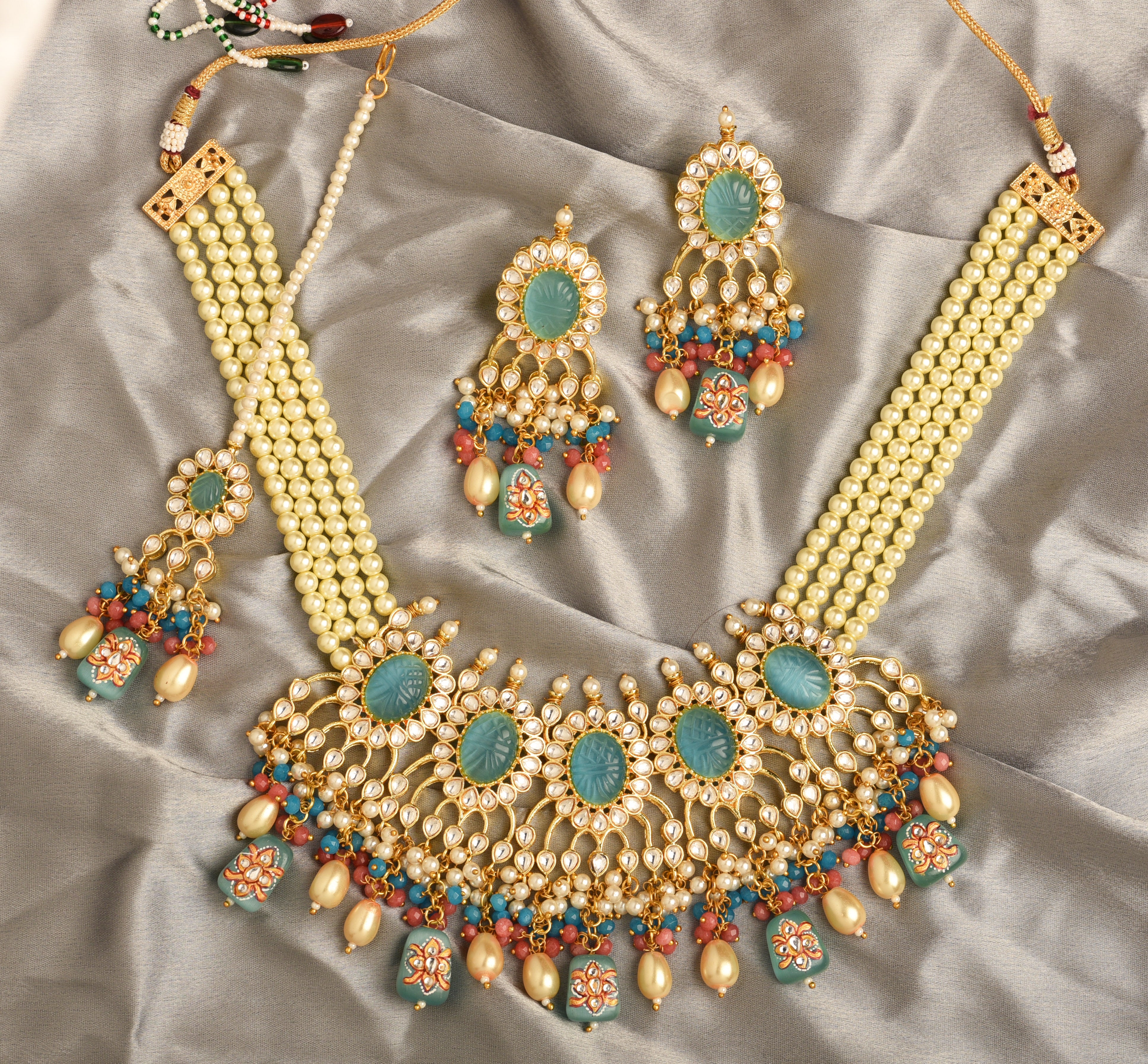 Willa Multicolored Kundan Set