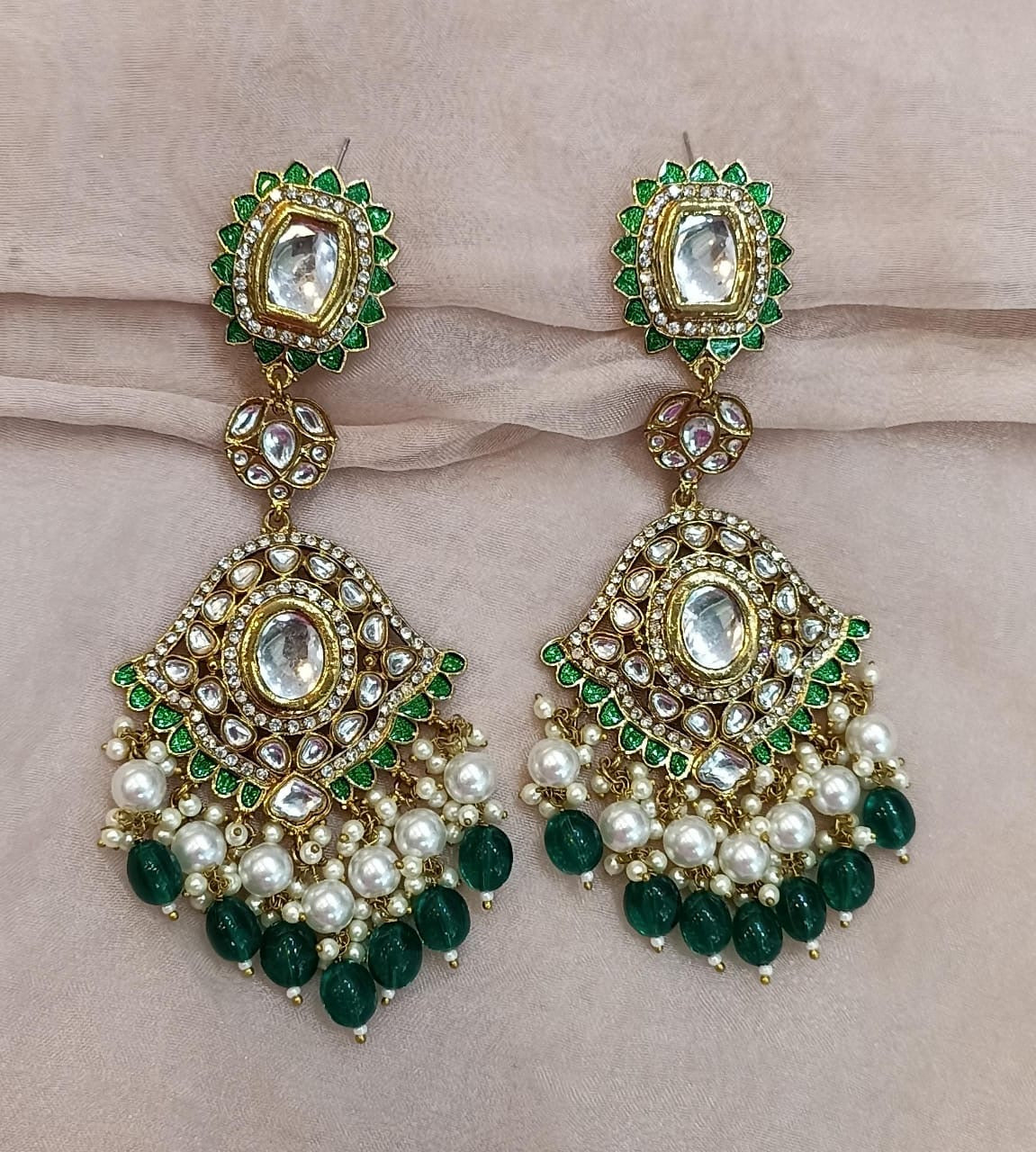 Arka Kundan Earrings