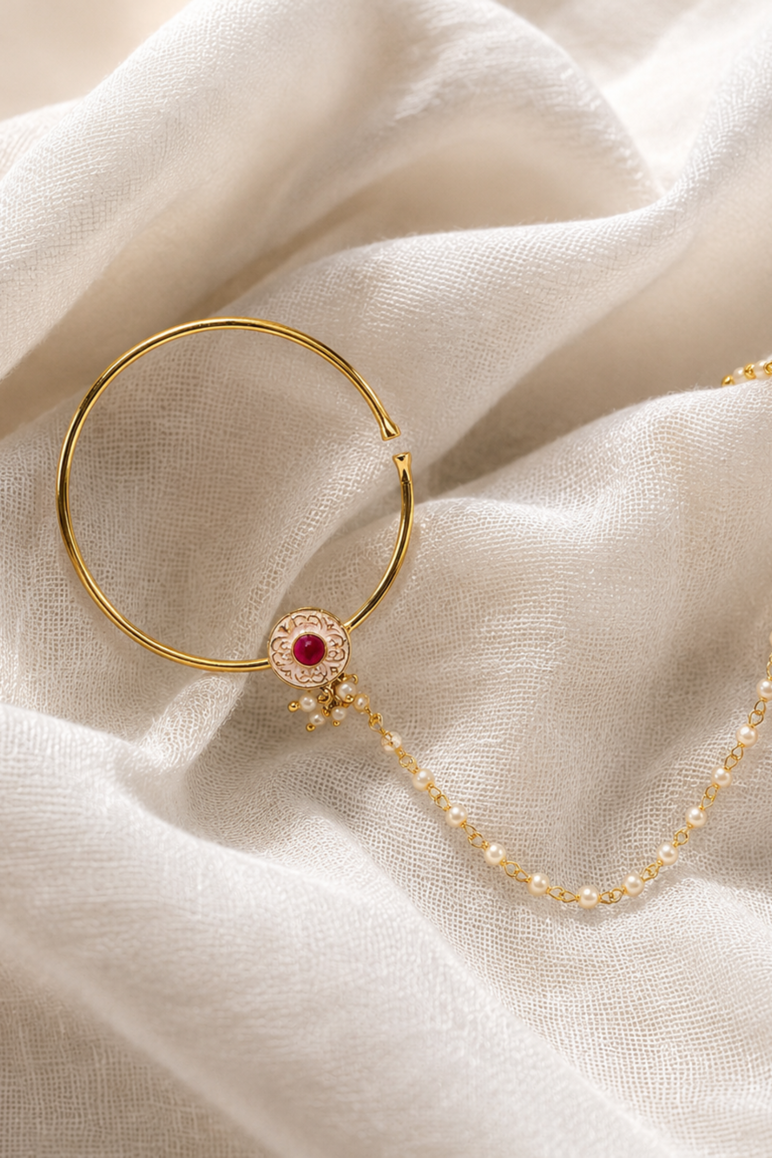 Gold Plated Nose Ring