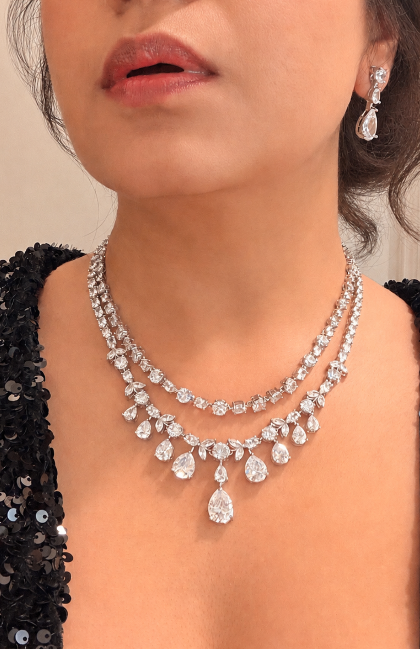 Talis Diamond Necklace Set