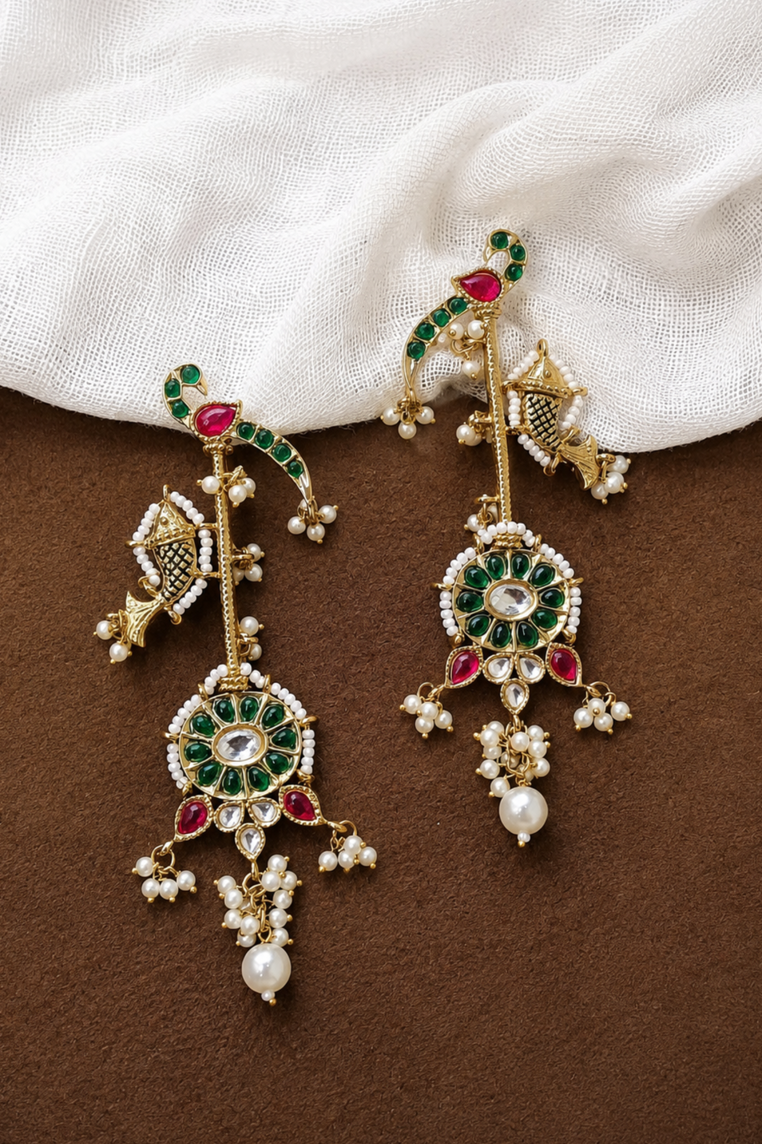 Meeta Kundan Earrings