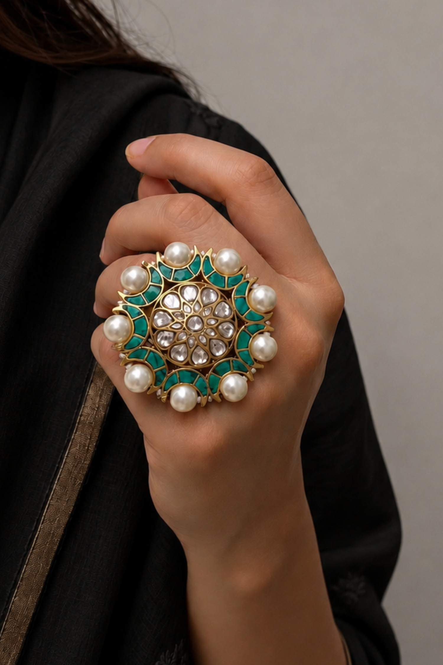 Fine Polki Ring