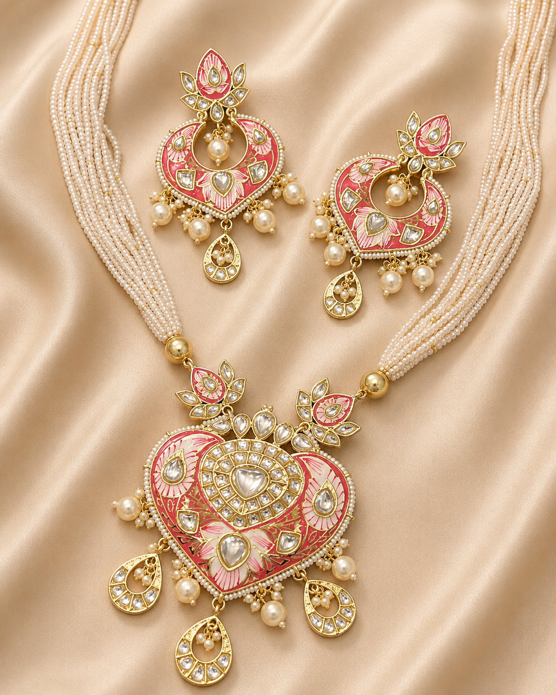 Kundan Necklace Set