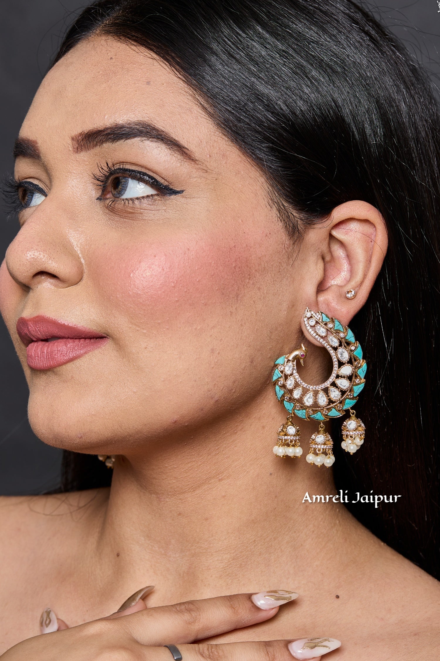 Ratna Polki  earrings