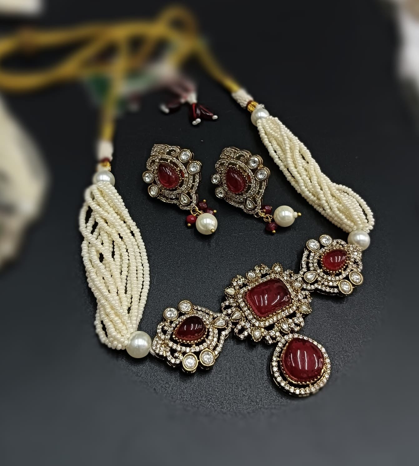 Tahila Polki Choker Set