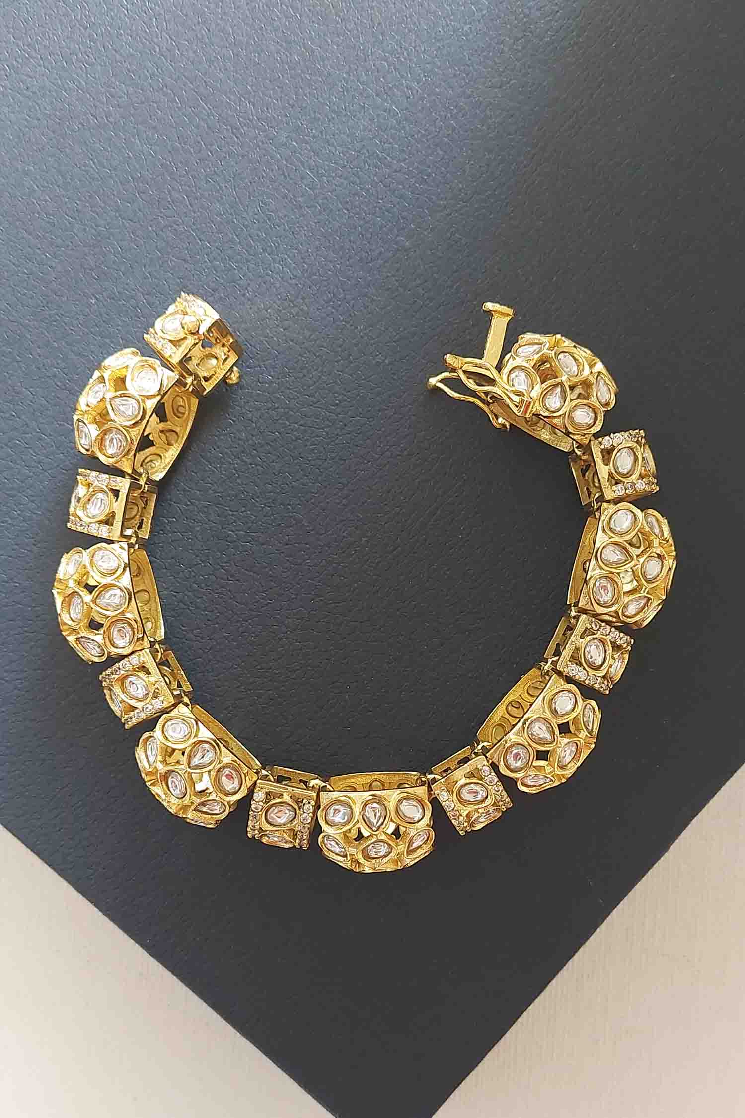 Polki Gajra Bracelet