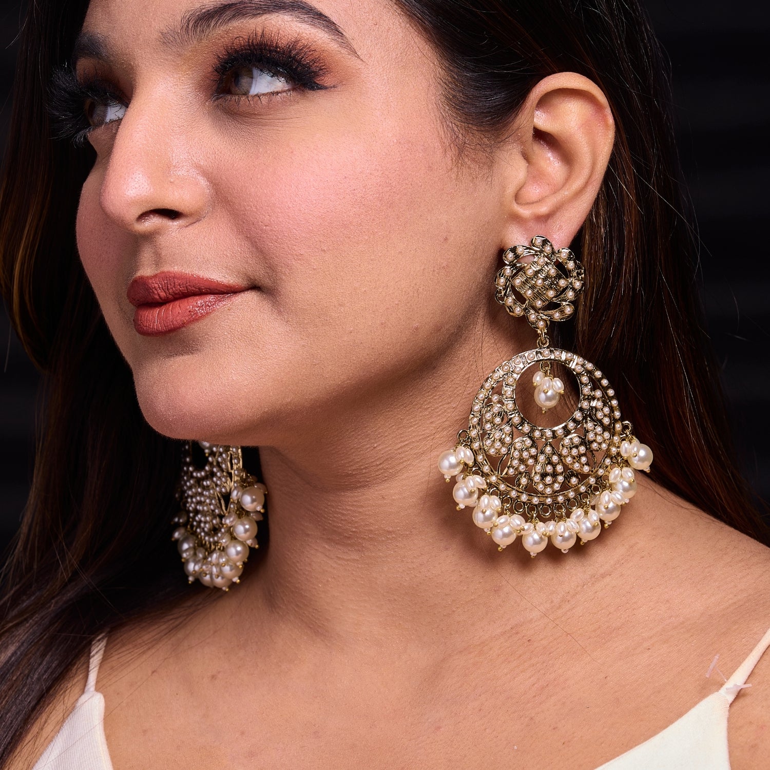 Baani Chandbali Earrings