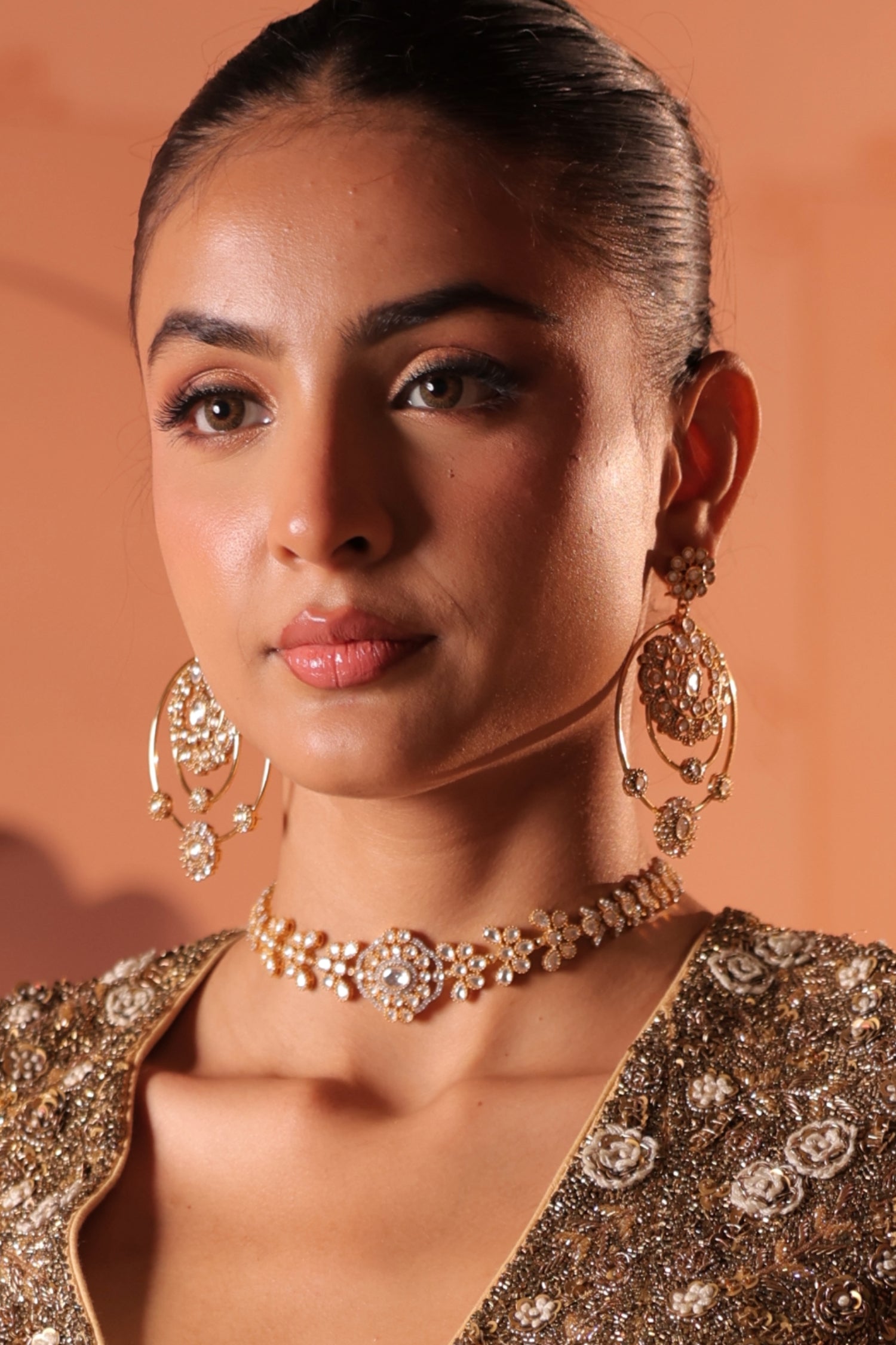 Vanani Polki Choker Set