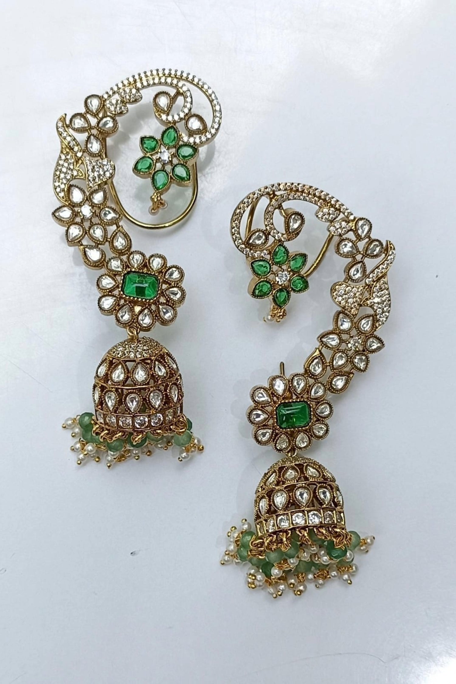 Adeeka Victorian Polki Earrings