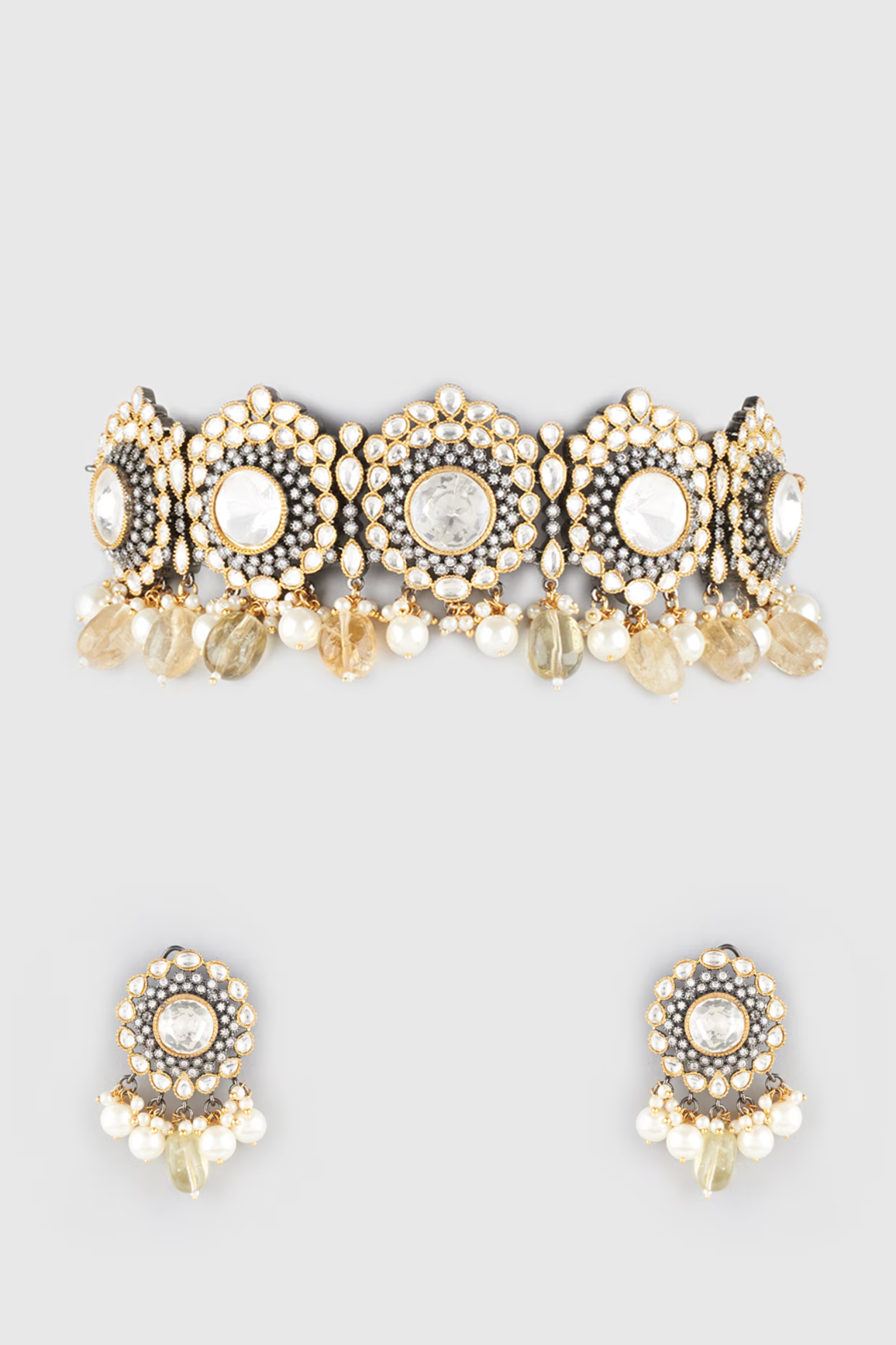 Ateera Victorian Polki Set