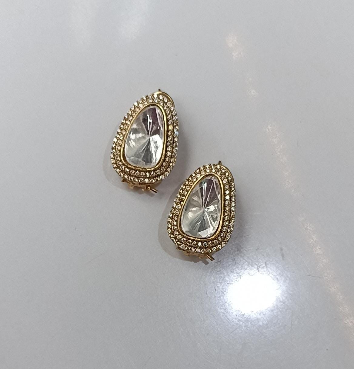 Zyaana Polki Kundan Earrings