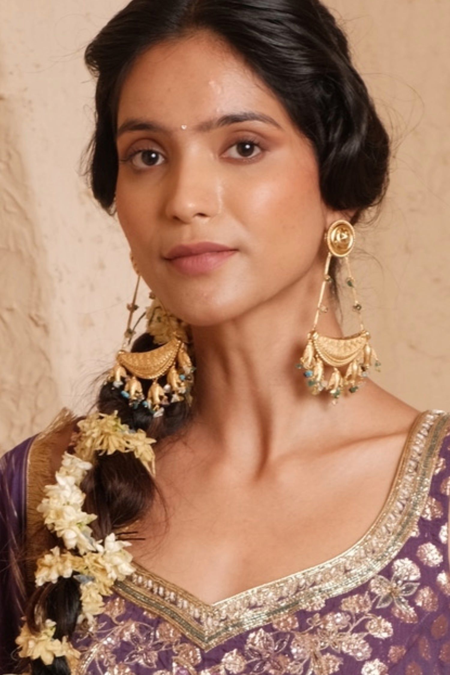 Raag Gold Plated Earrings