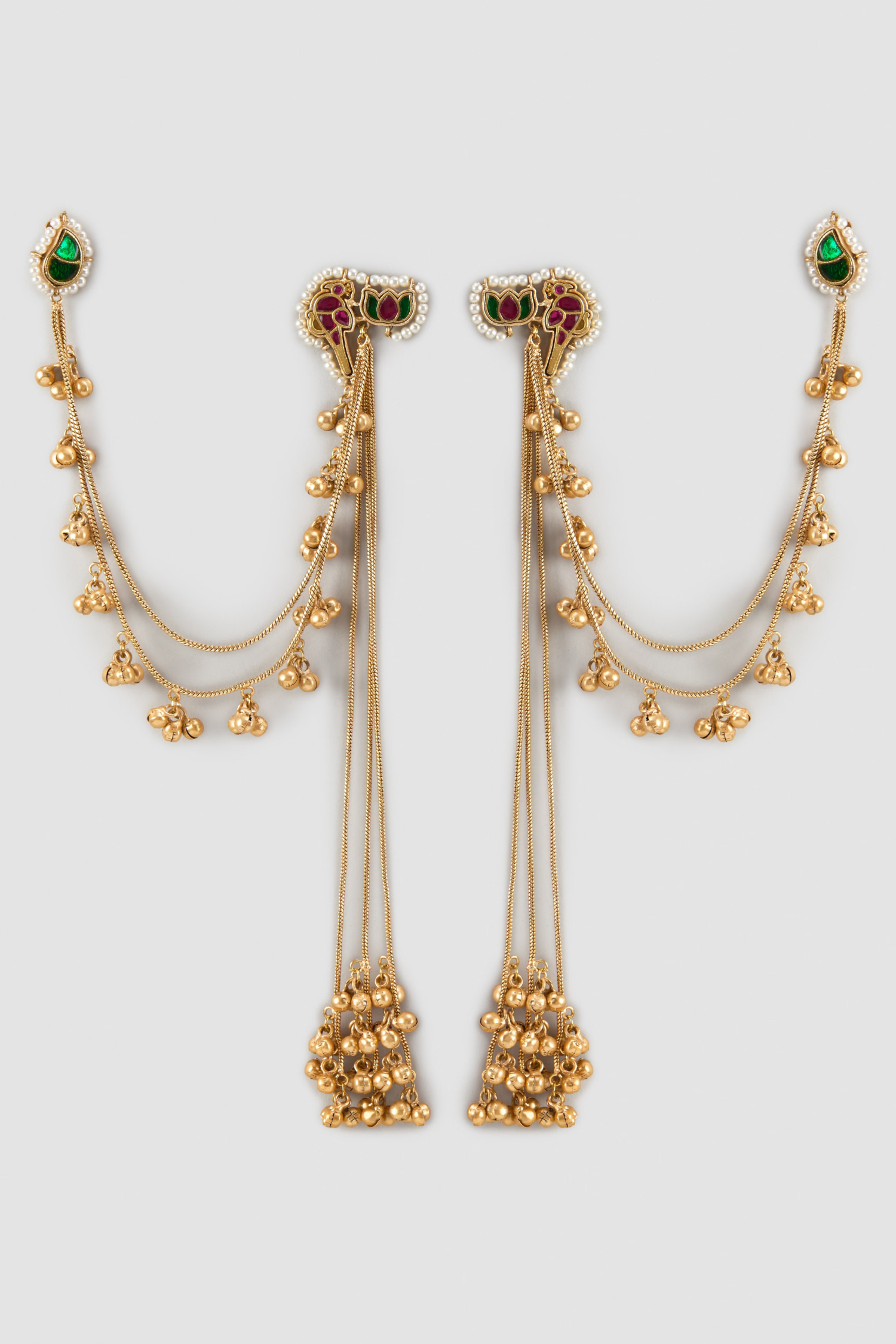 Tanusri Gold Plated Earrings