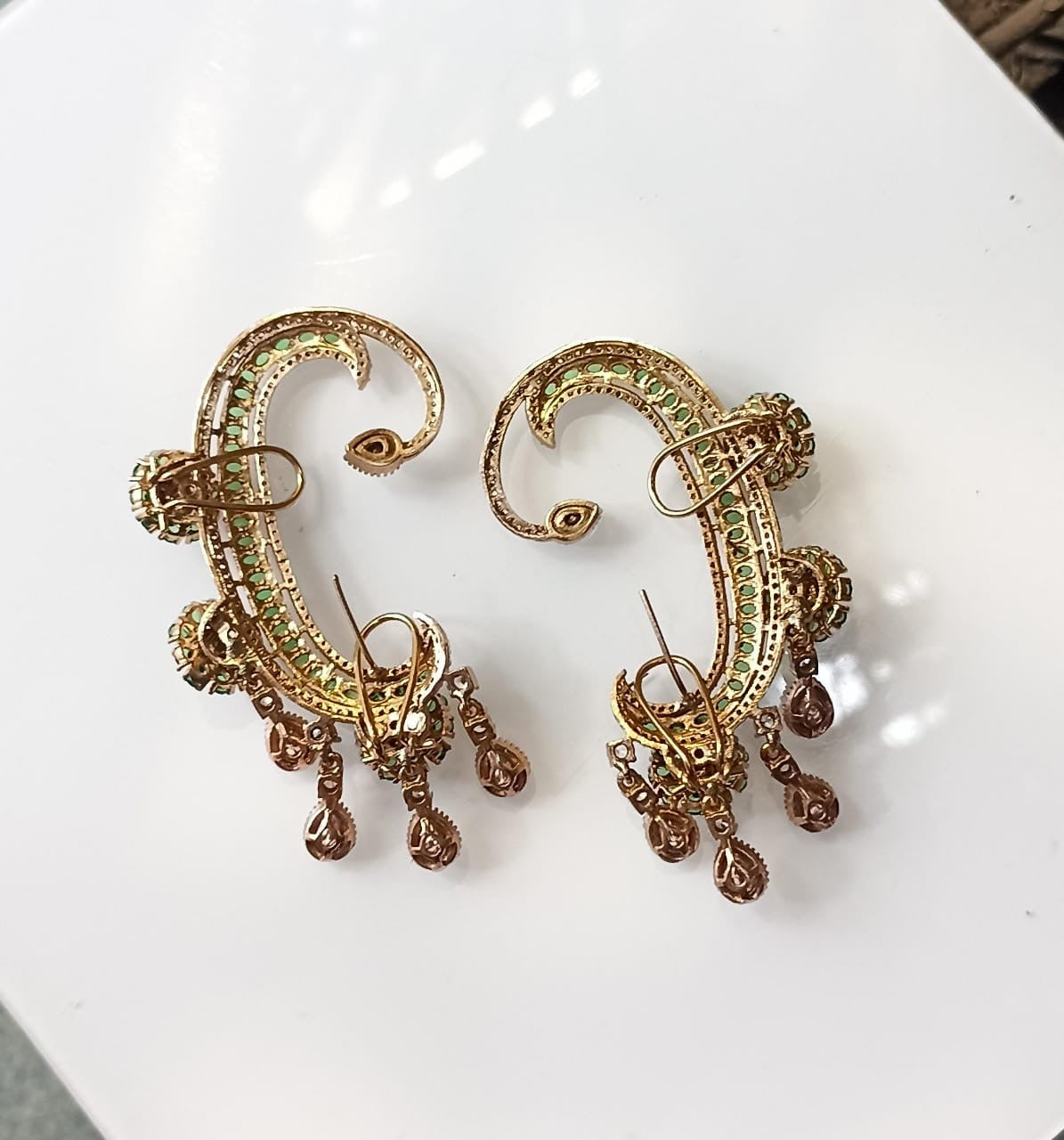 Gijira Polki Earcuffs