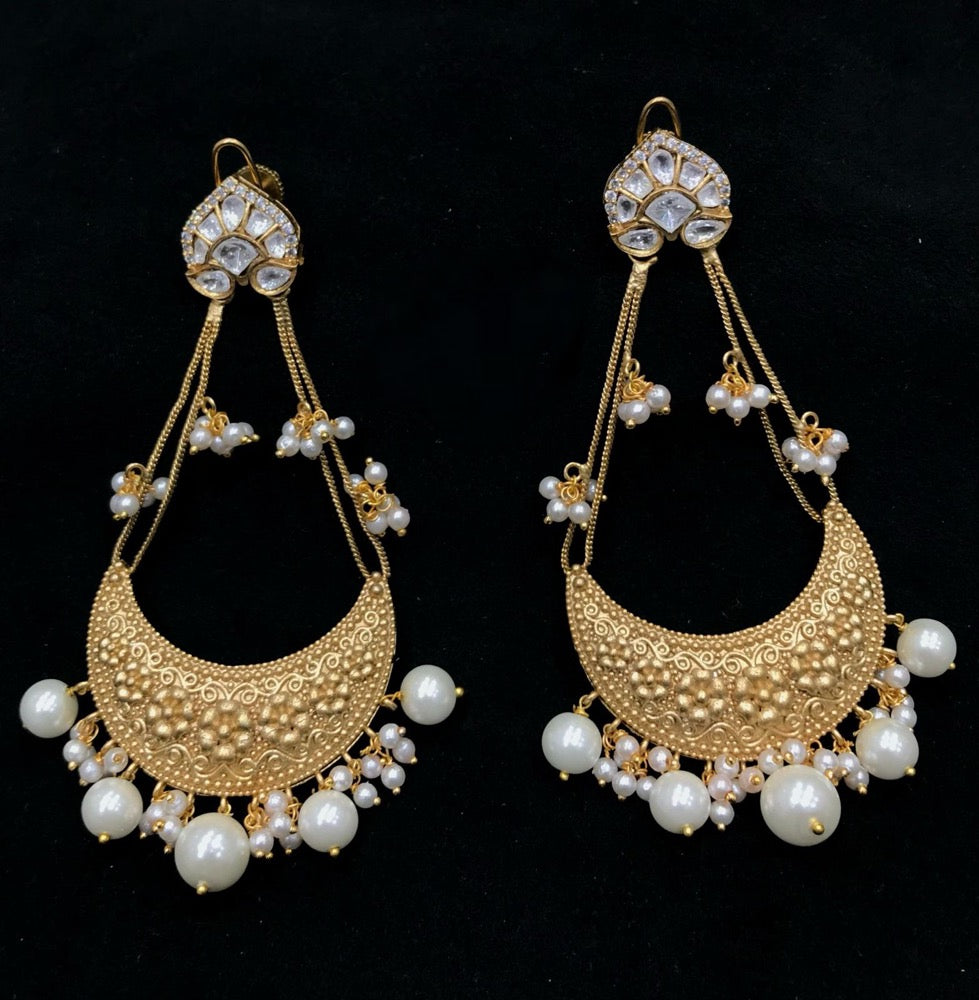 Wamiqa Gold Plated Earrings
