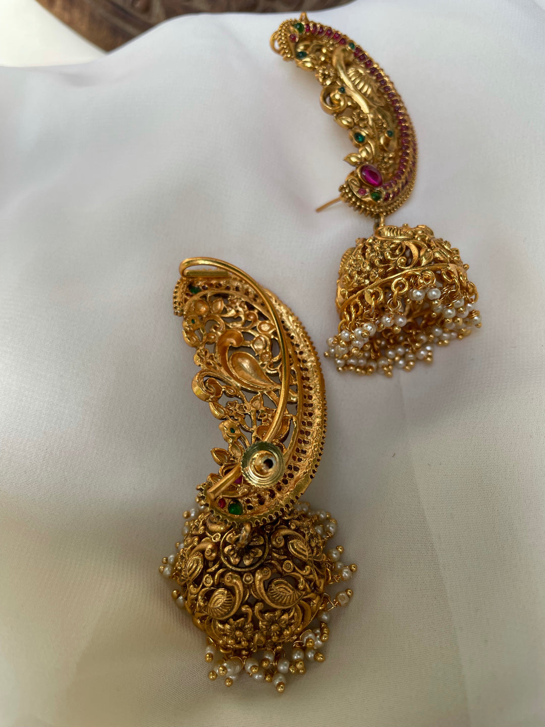 Dhanwi Gold Plated Earrings