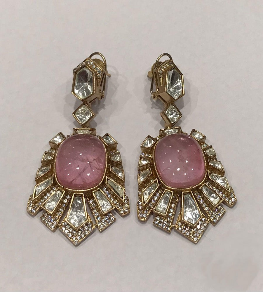 Juanita Polki Doublet Earrings