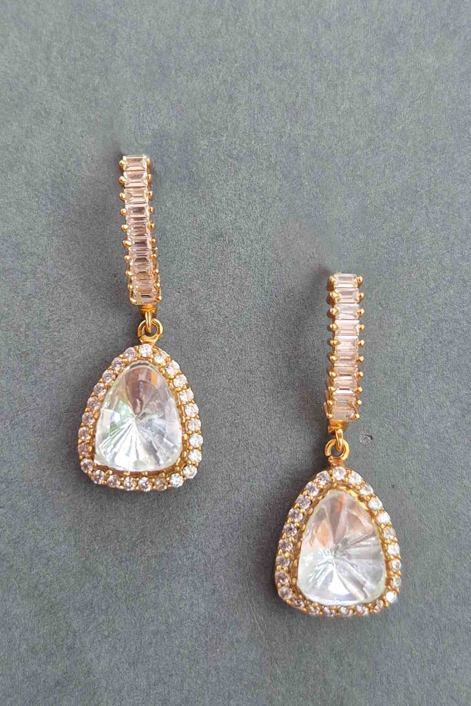 Tira Polki Earrings