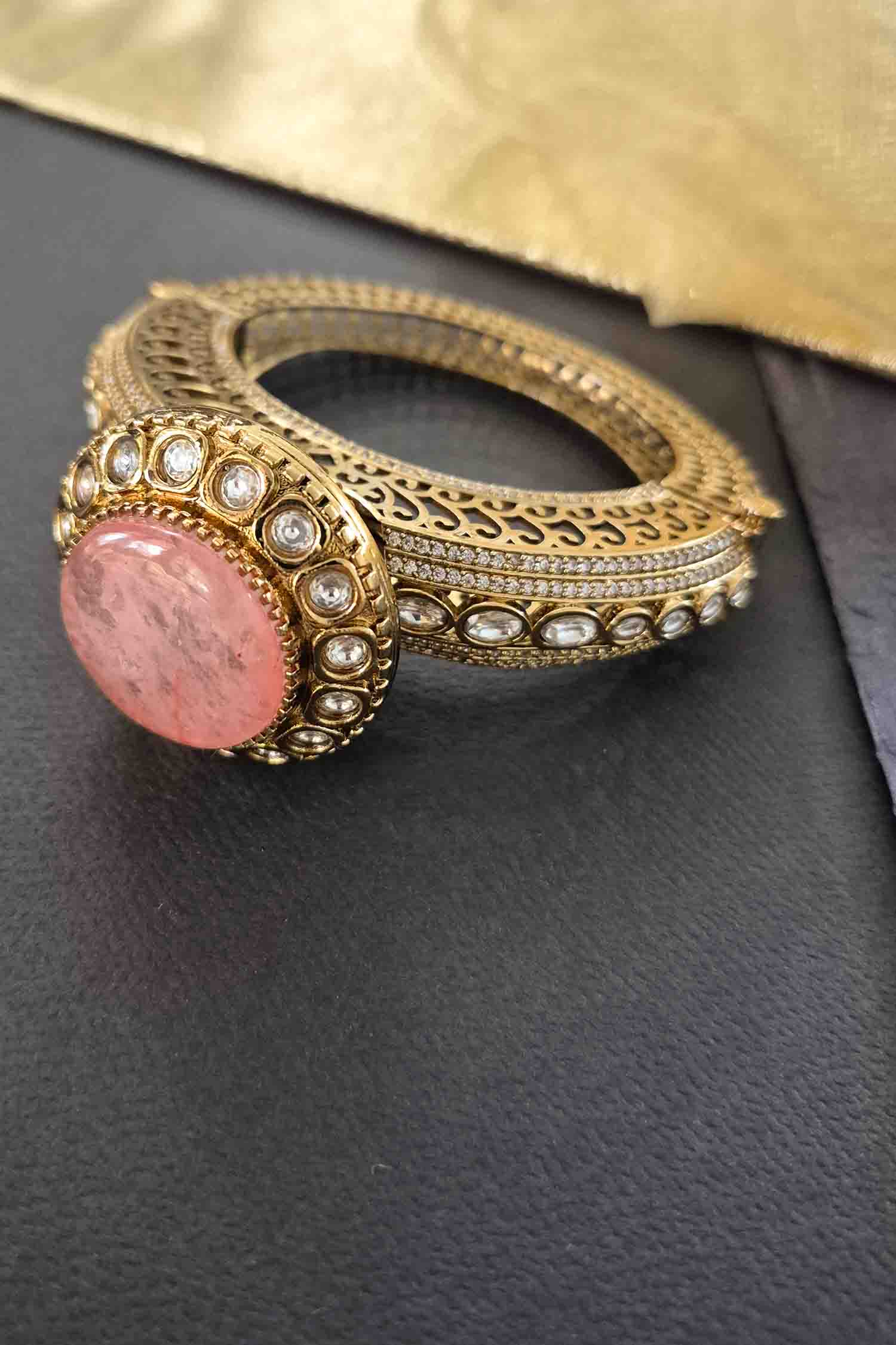 Victorian Polki Bracelet Bangle