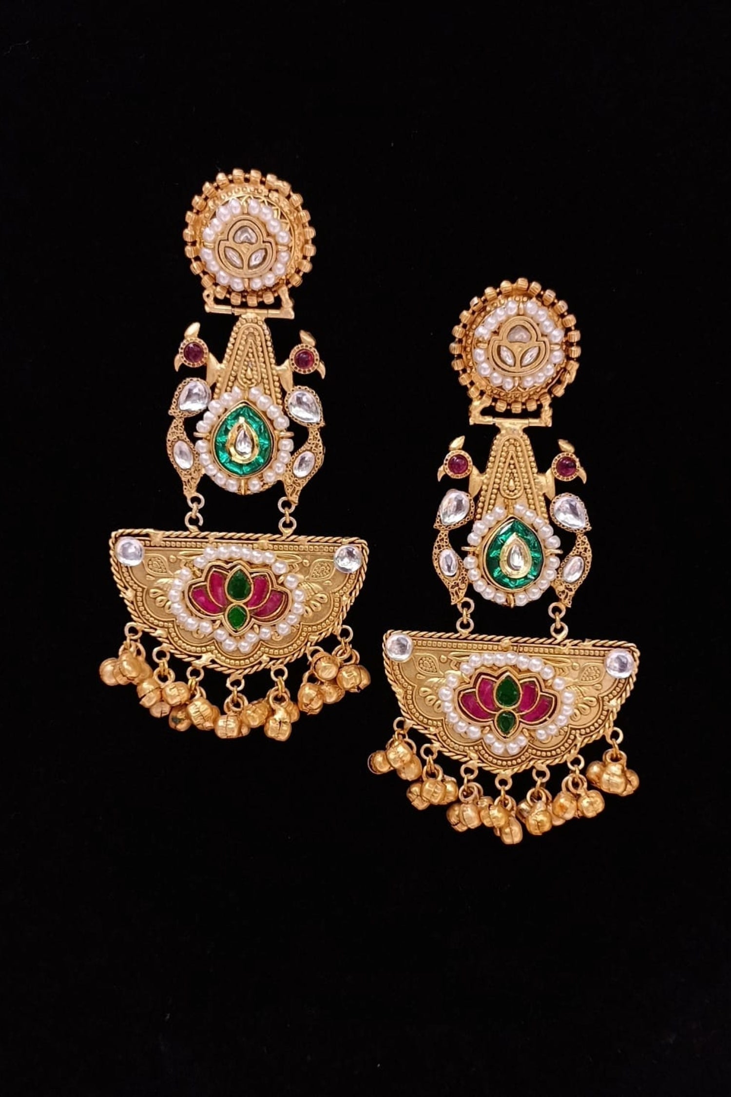 Sunehri Gold Plated EarringS