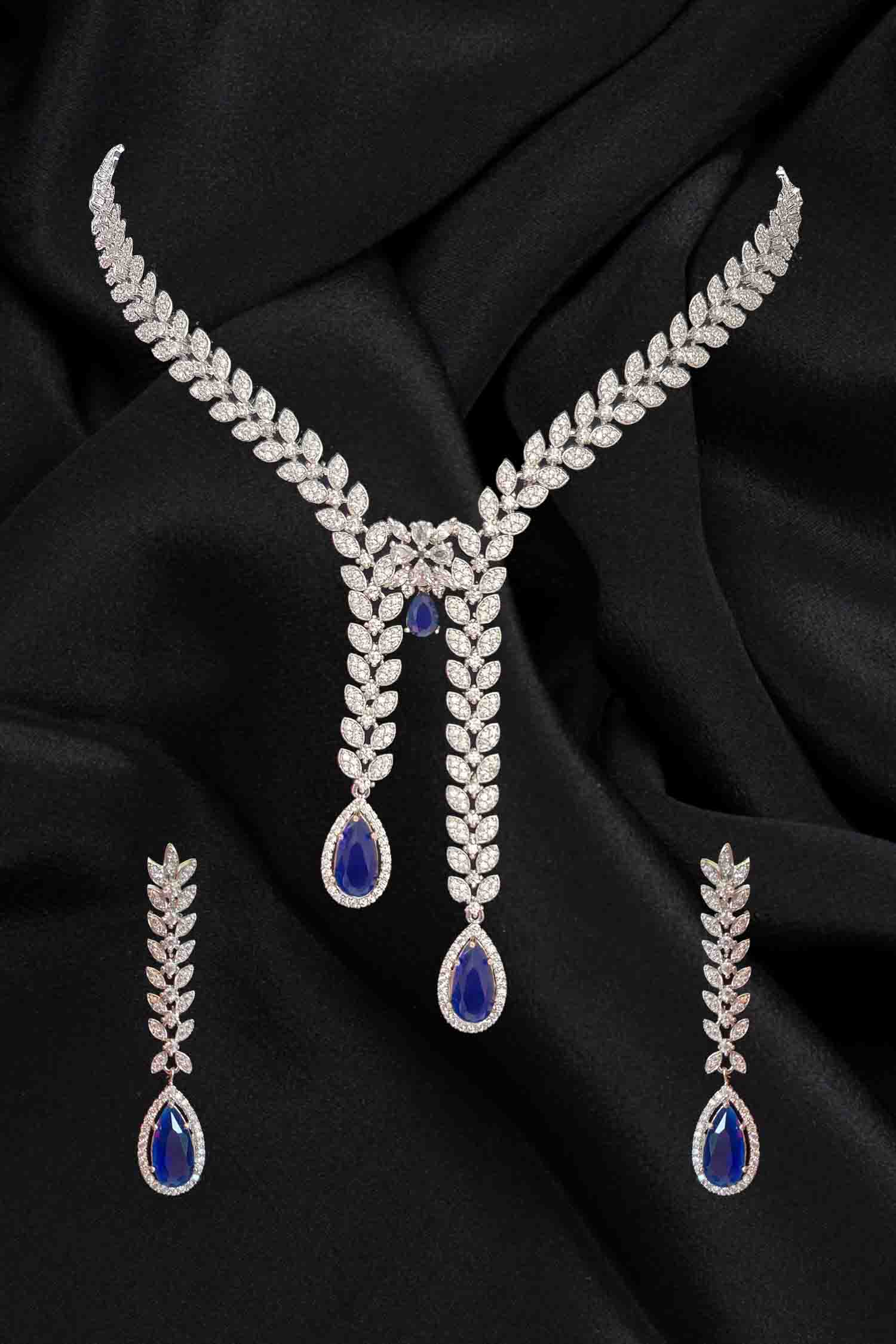 Alma Diamond Necklace Set