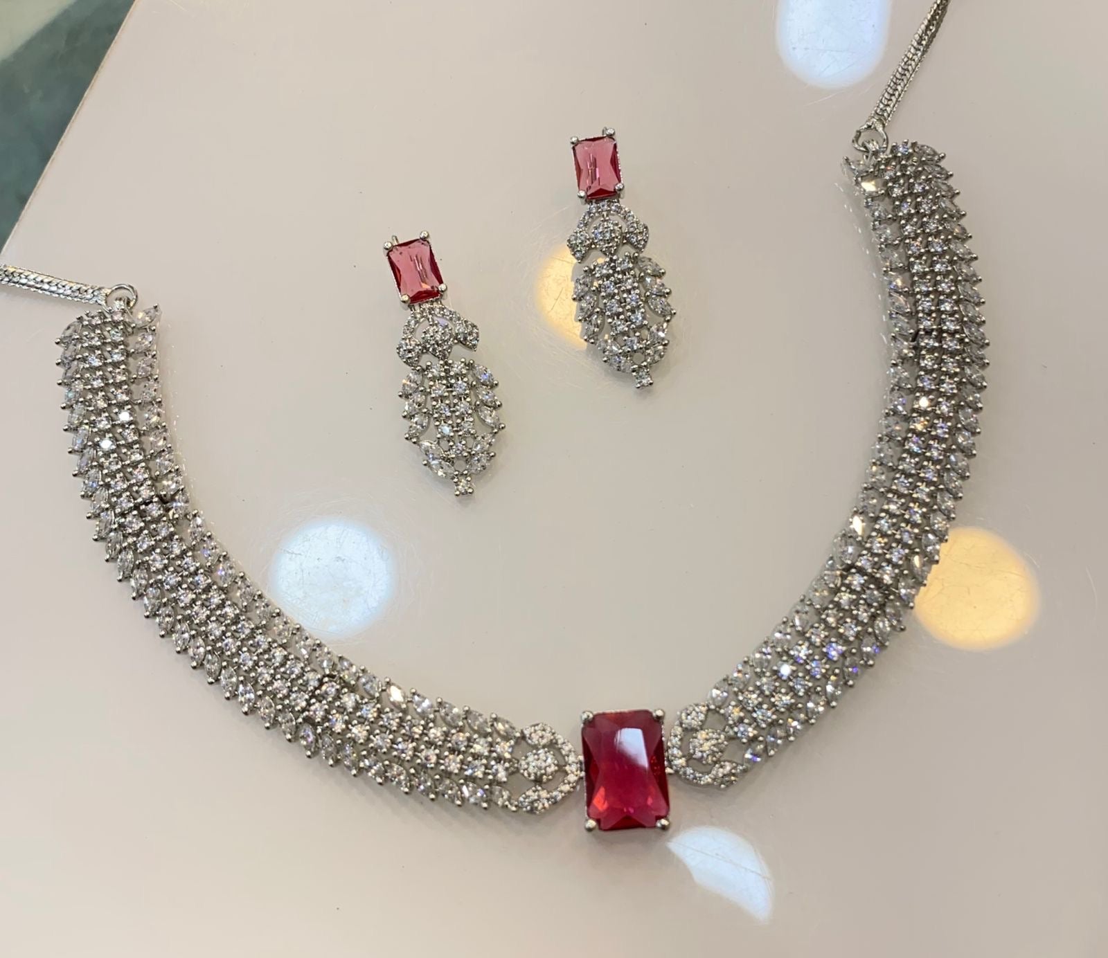 Mariya Diamond Necklace Set