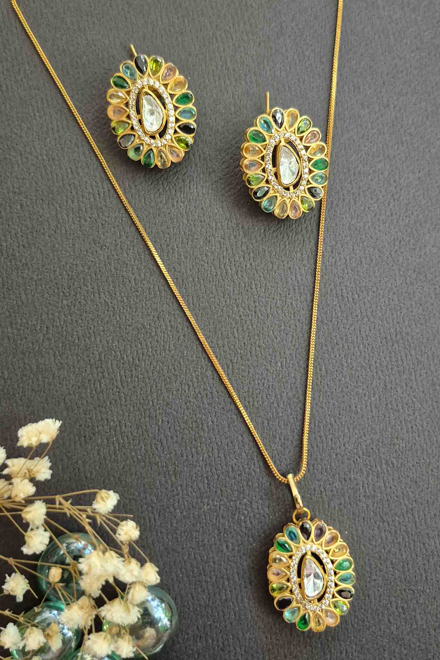 Eshana Long Necklace Set