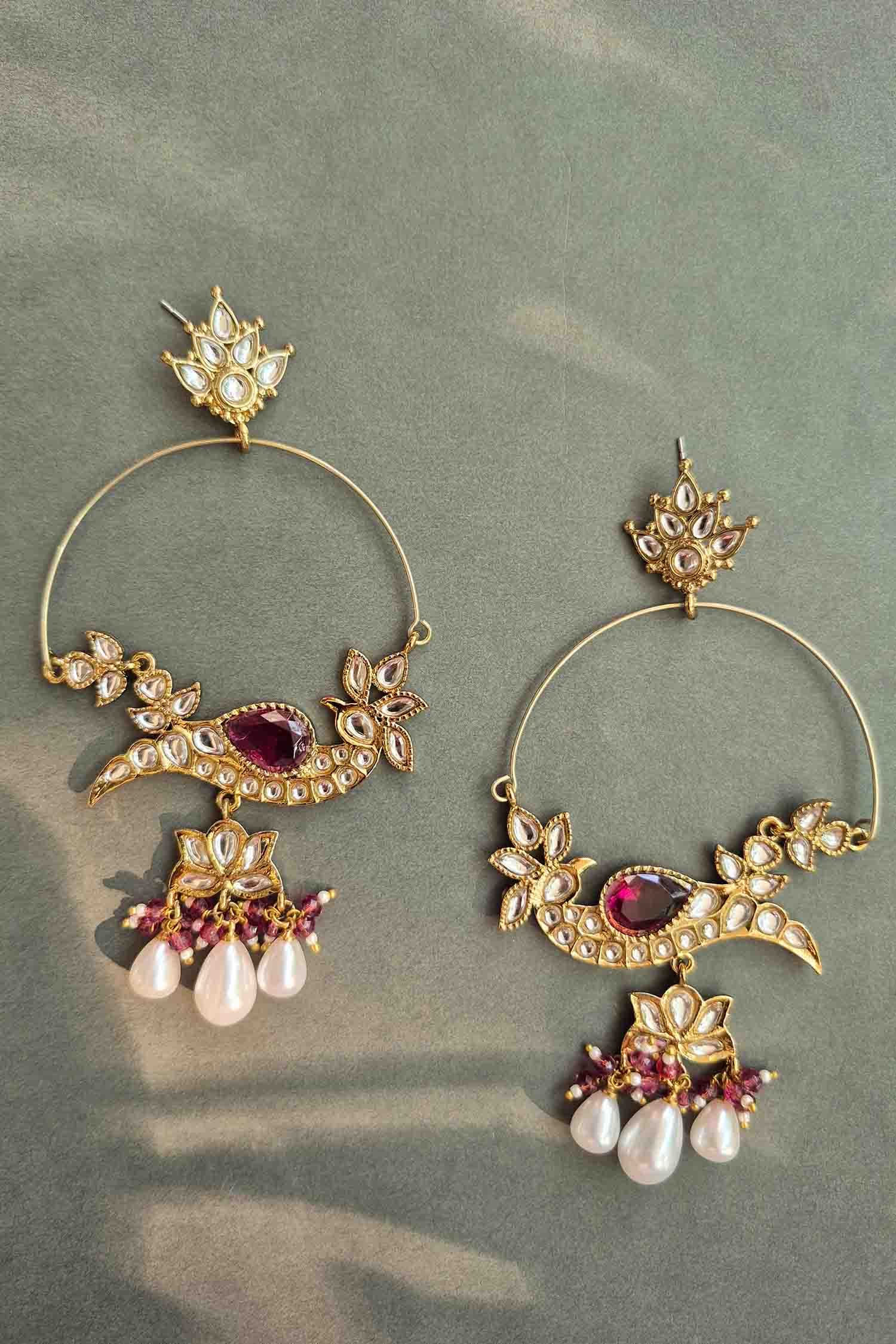 Sayali Kundan Earrings