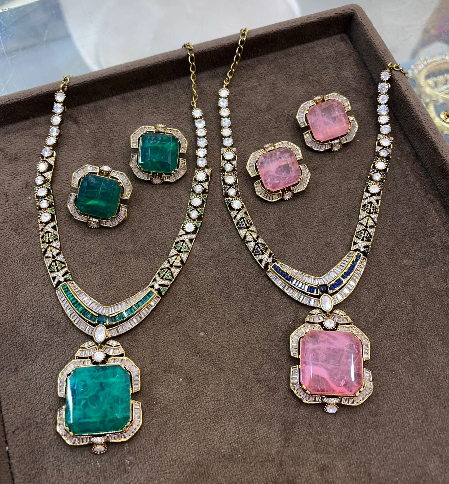 Keeza Polki Diamond Set