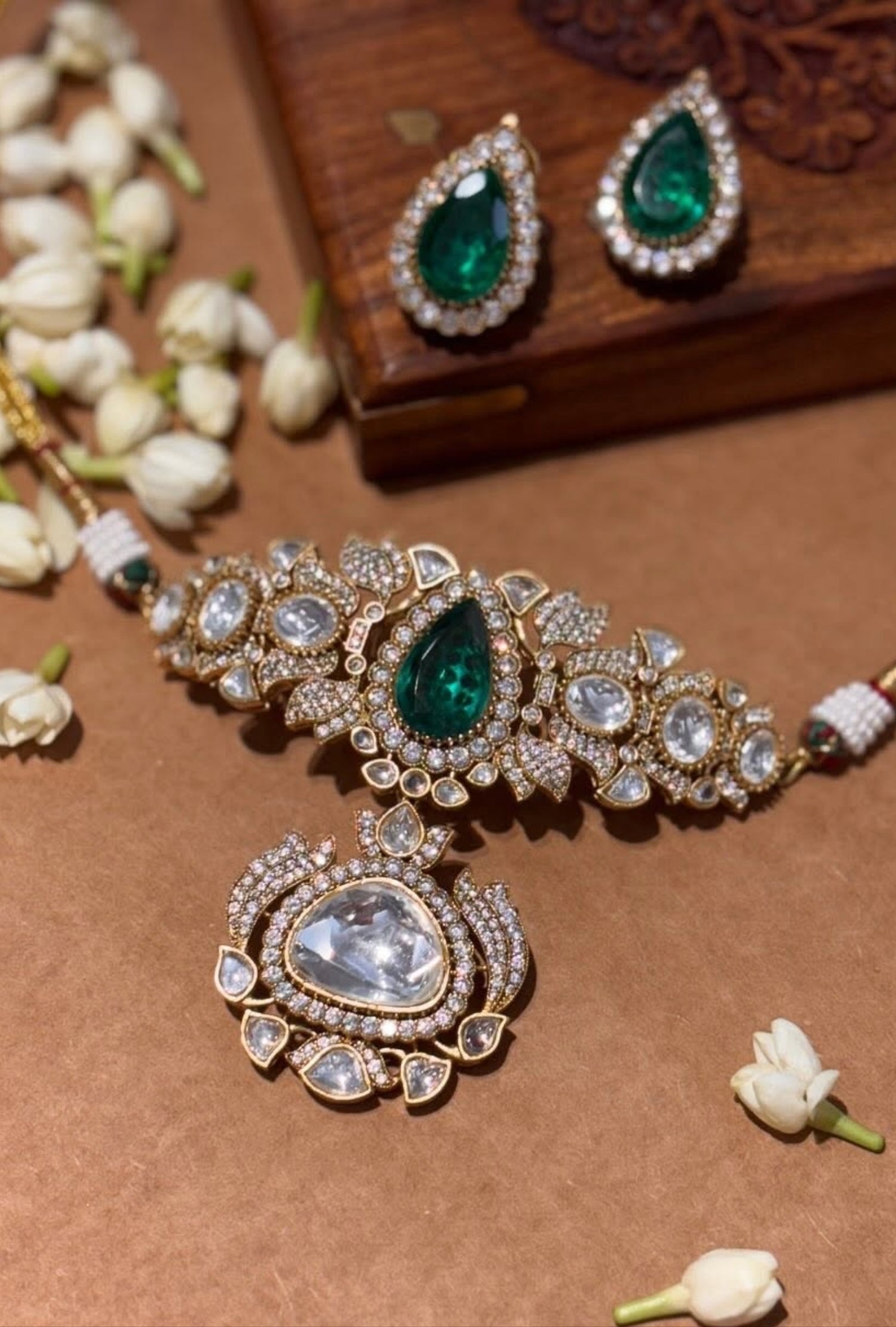 Rangeeli Polki Kundan Set