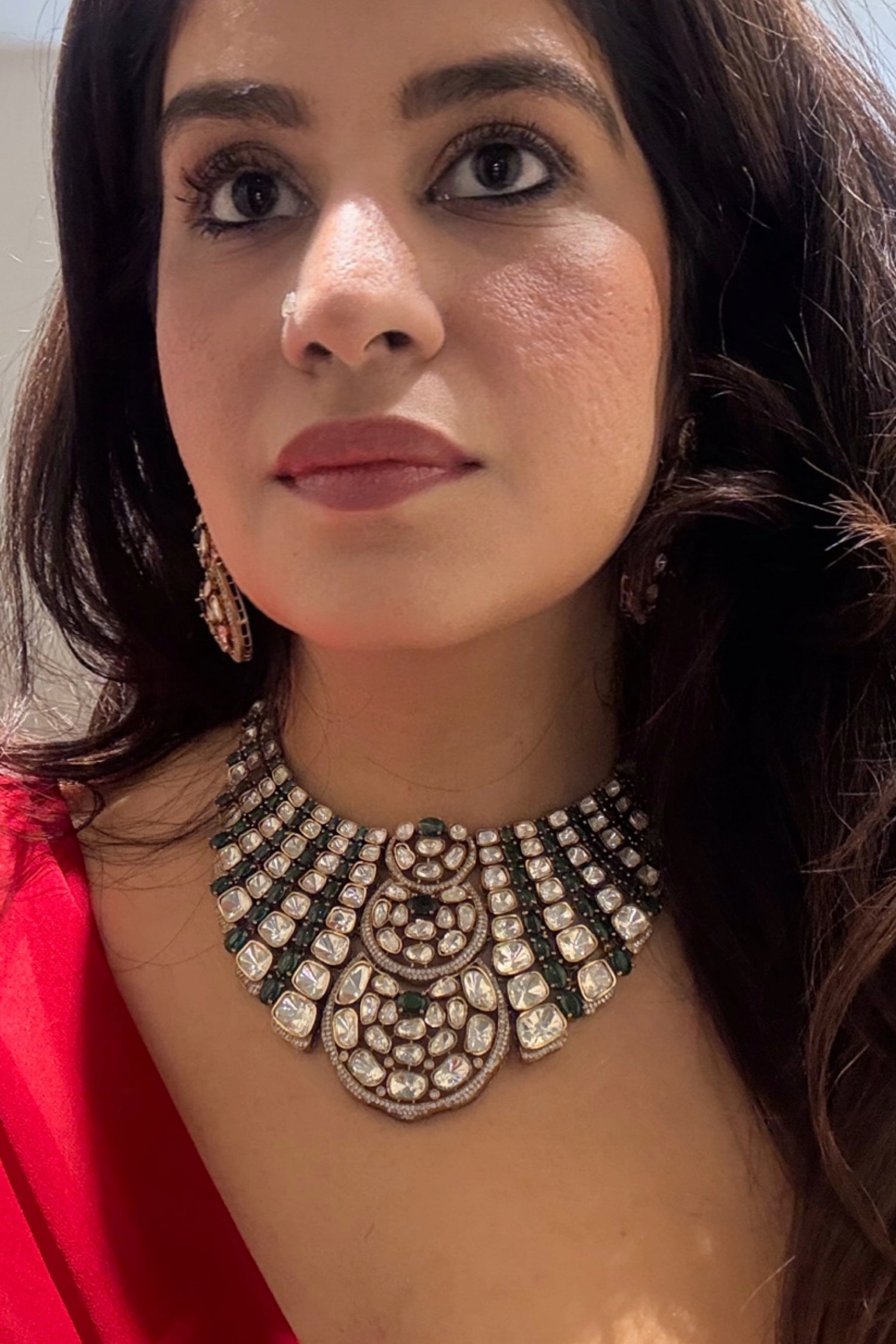 Anjuli Polki Kundan Choker Set