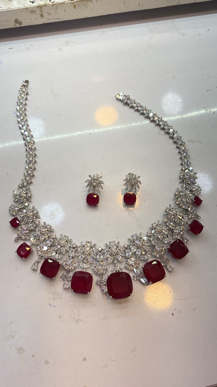 Delicia Diamante Necklace Set