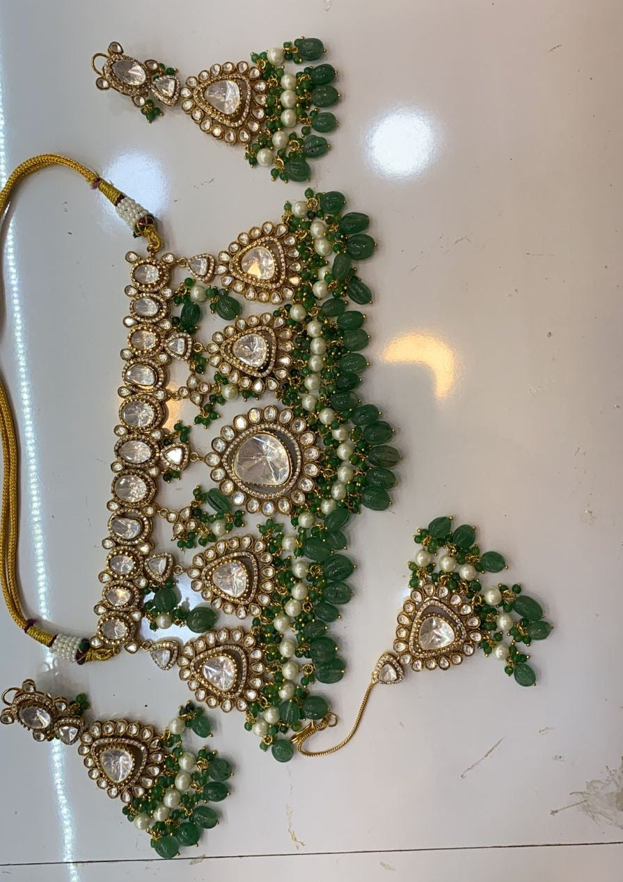 Gauhar Polki Choker Set