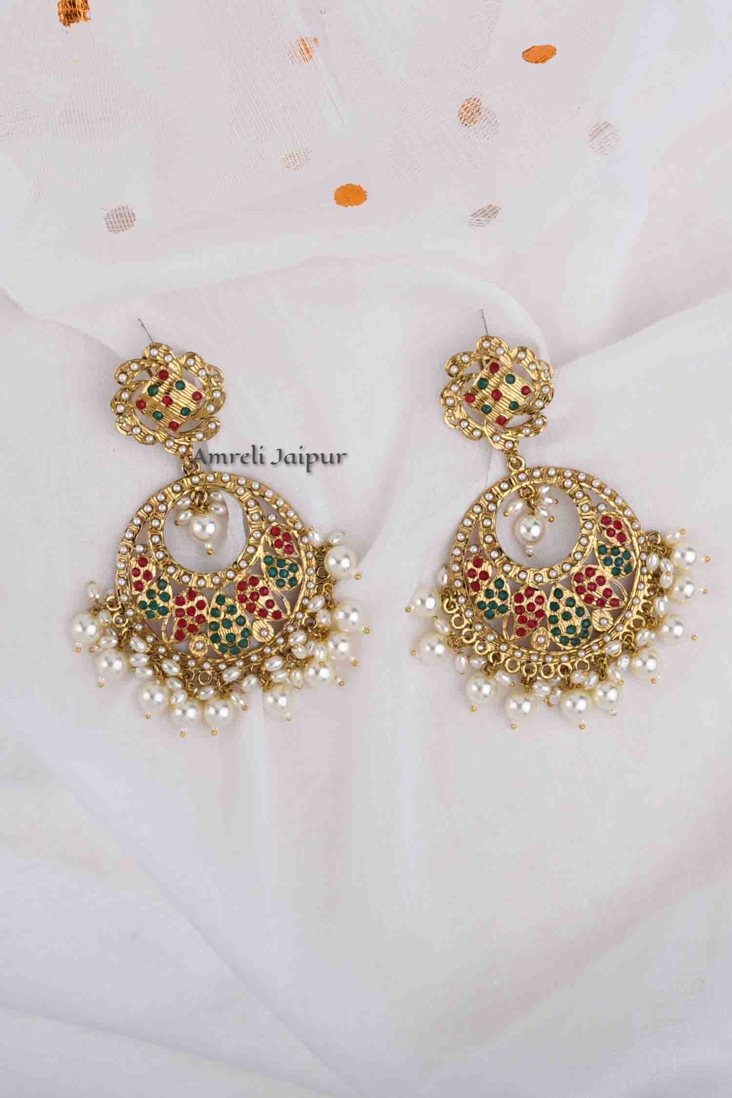 Baani Chandbali Earrings