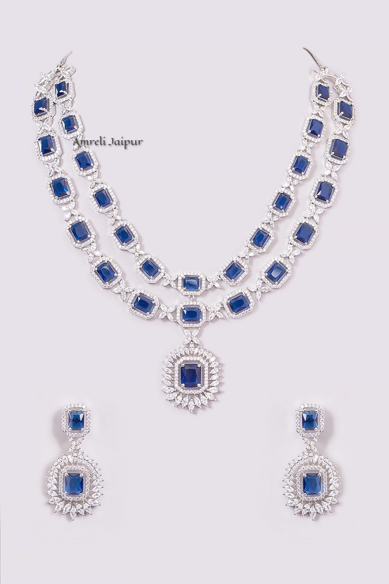 Amore Diamond Layered Necklace Set