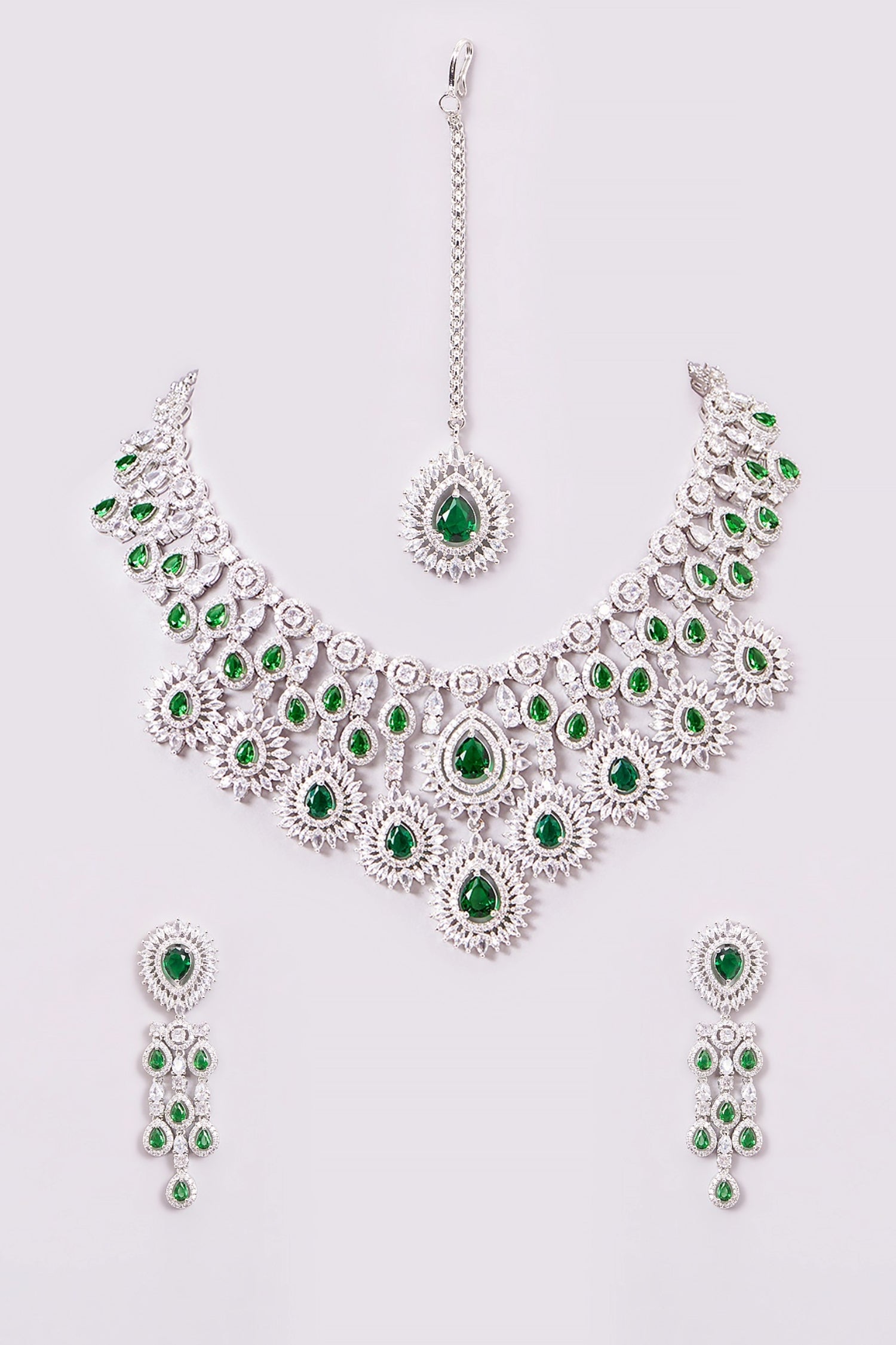 Erina Emerald Necklace Set