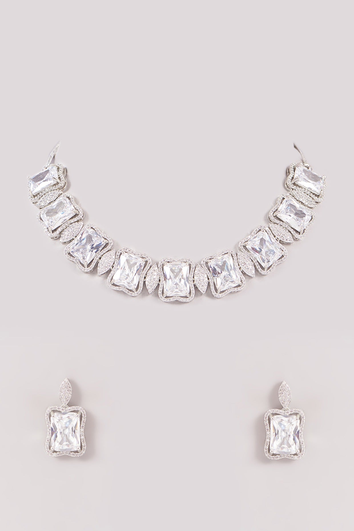 Stasia Diamond Choker Set