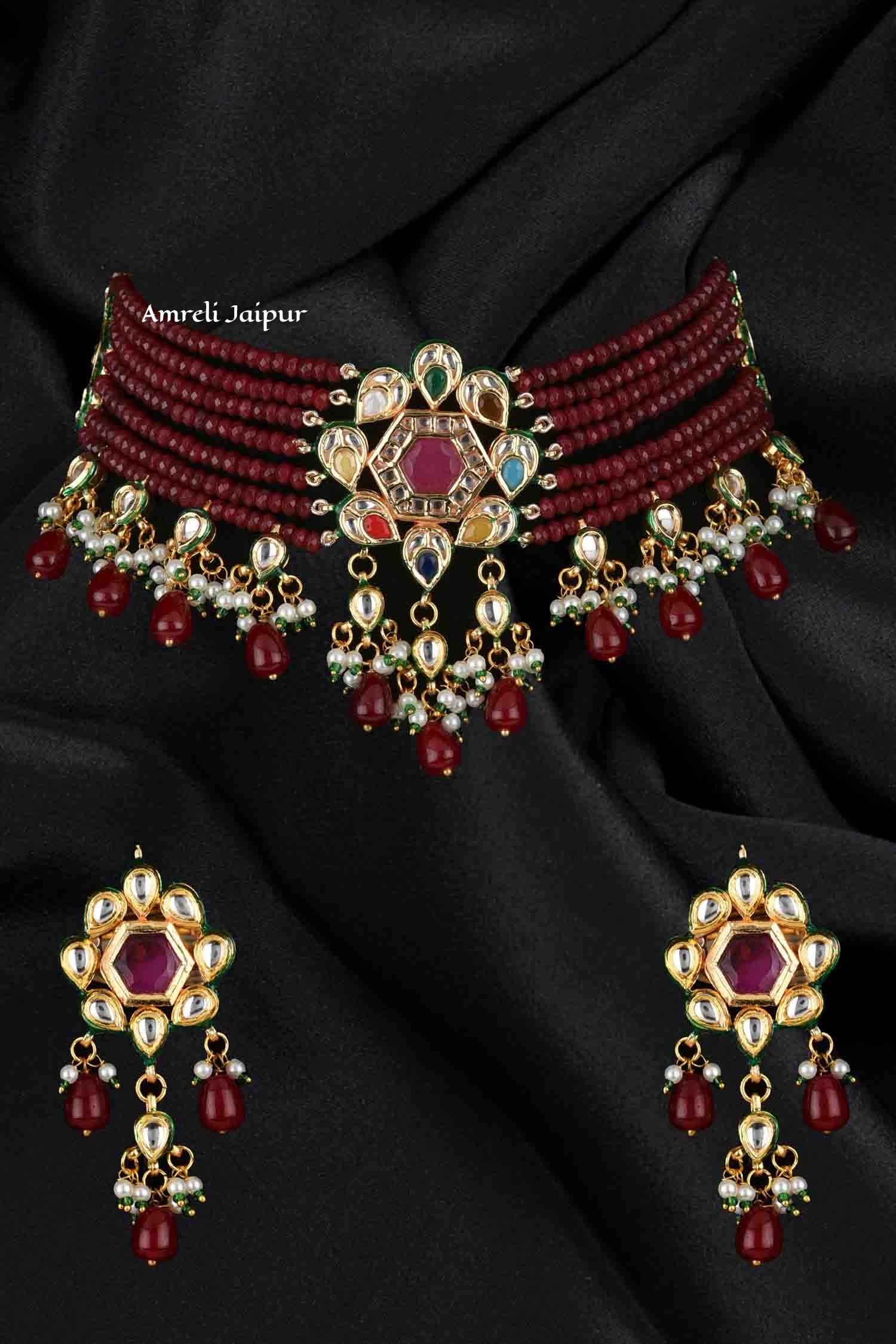 Mirha Kundan Choker Set