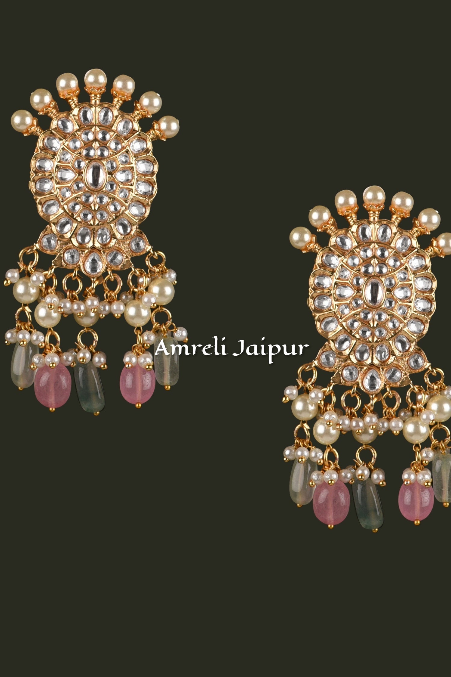 Sukti Polki Kundan Earrings