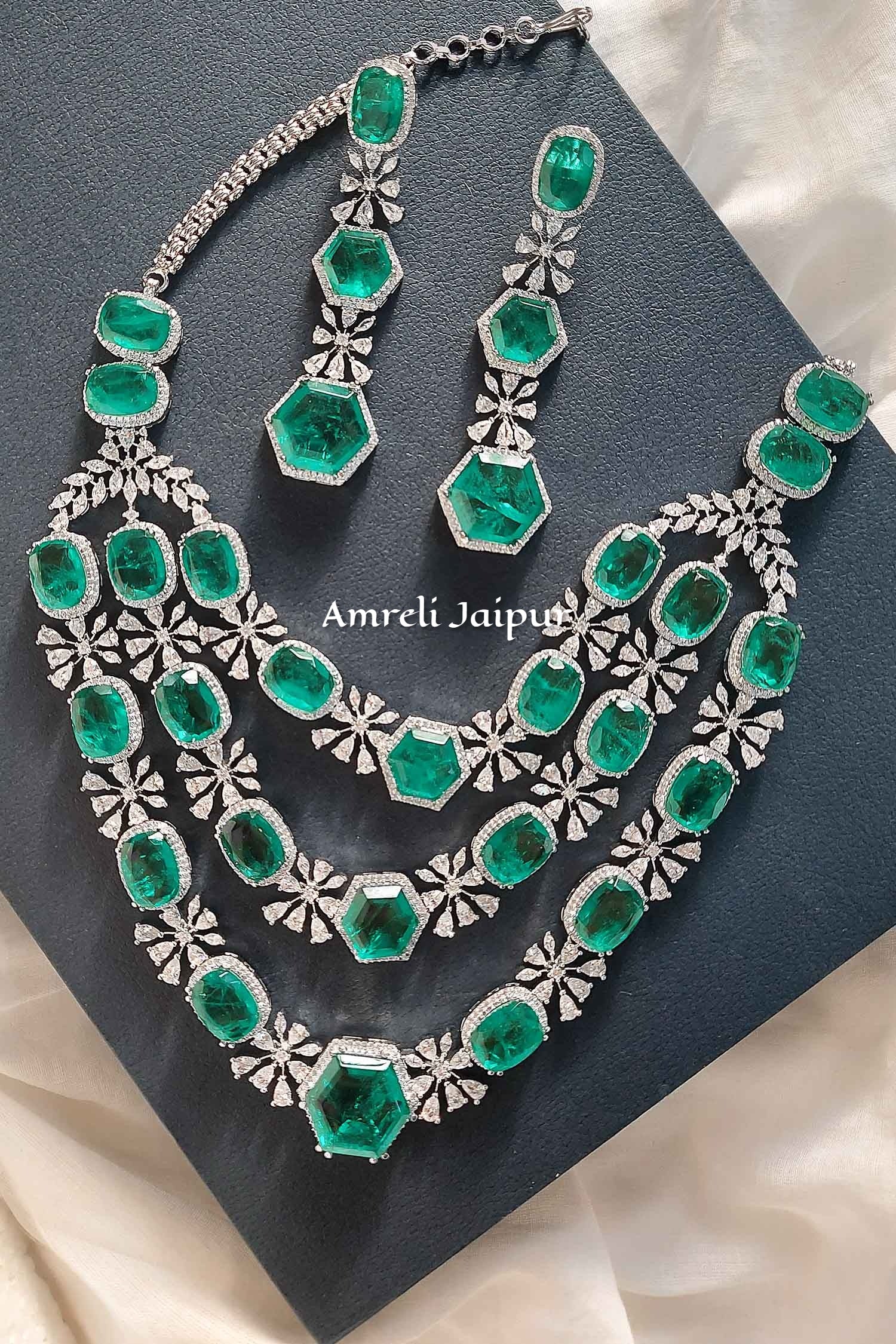 Natalia Diamond Necklace Set