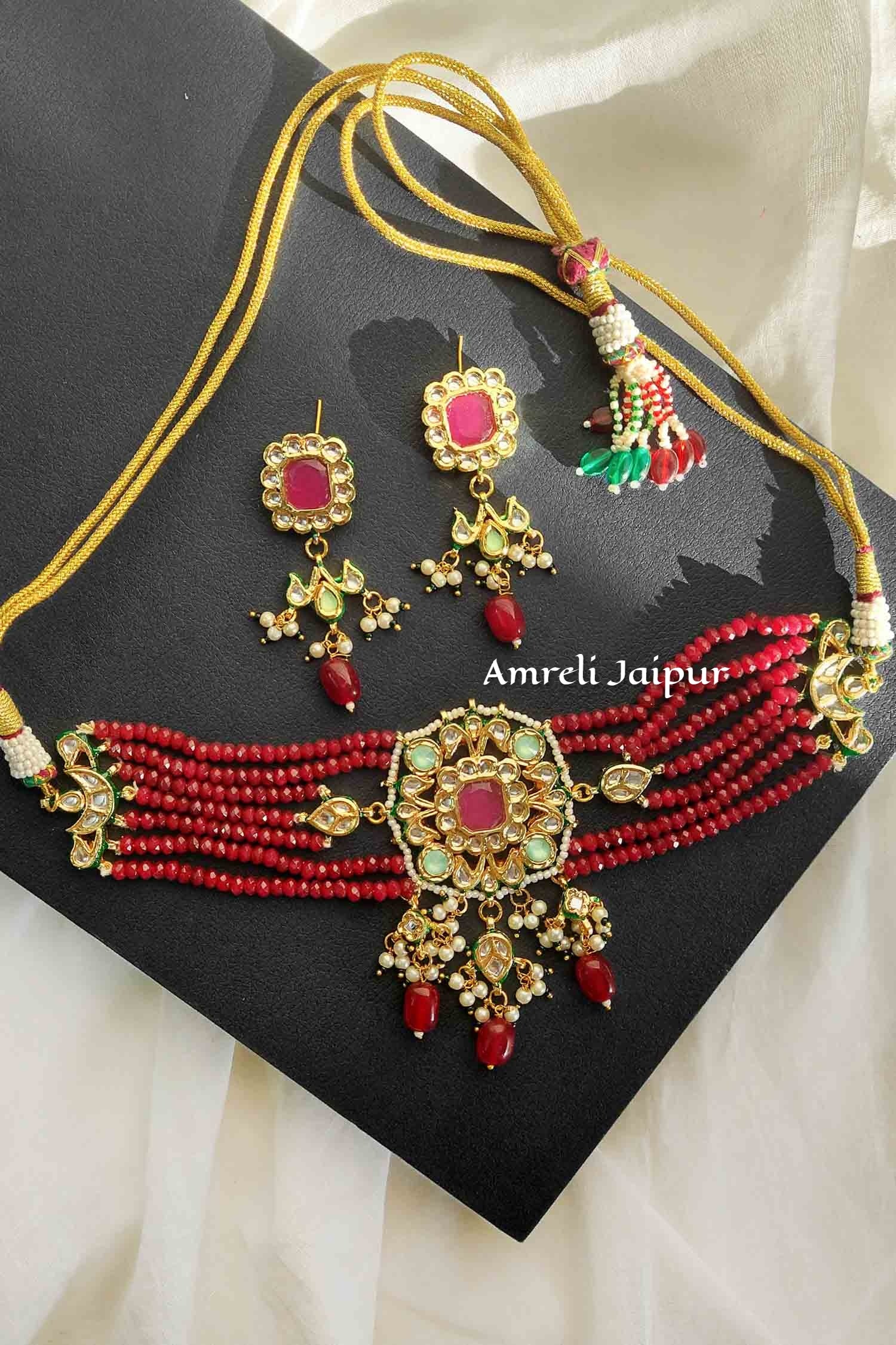 Samiha Kundan Choker Set