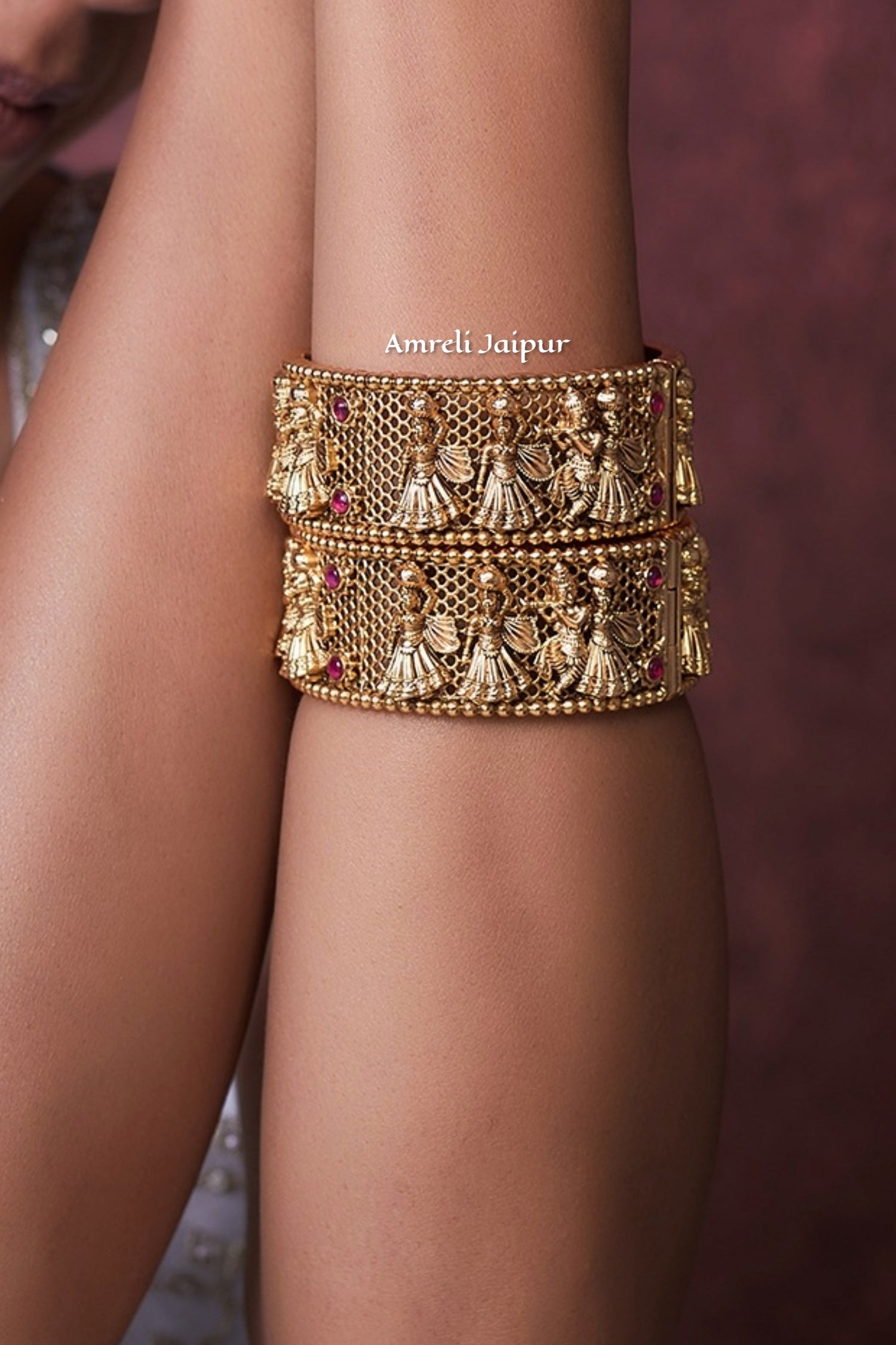 Maithili Gold Plated Bangles