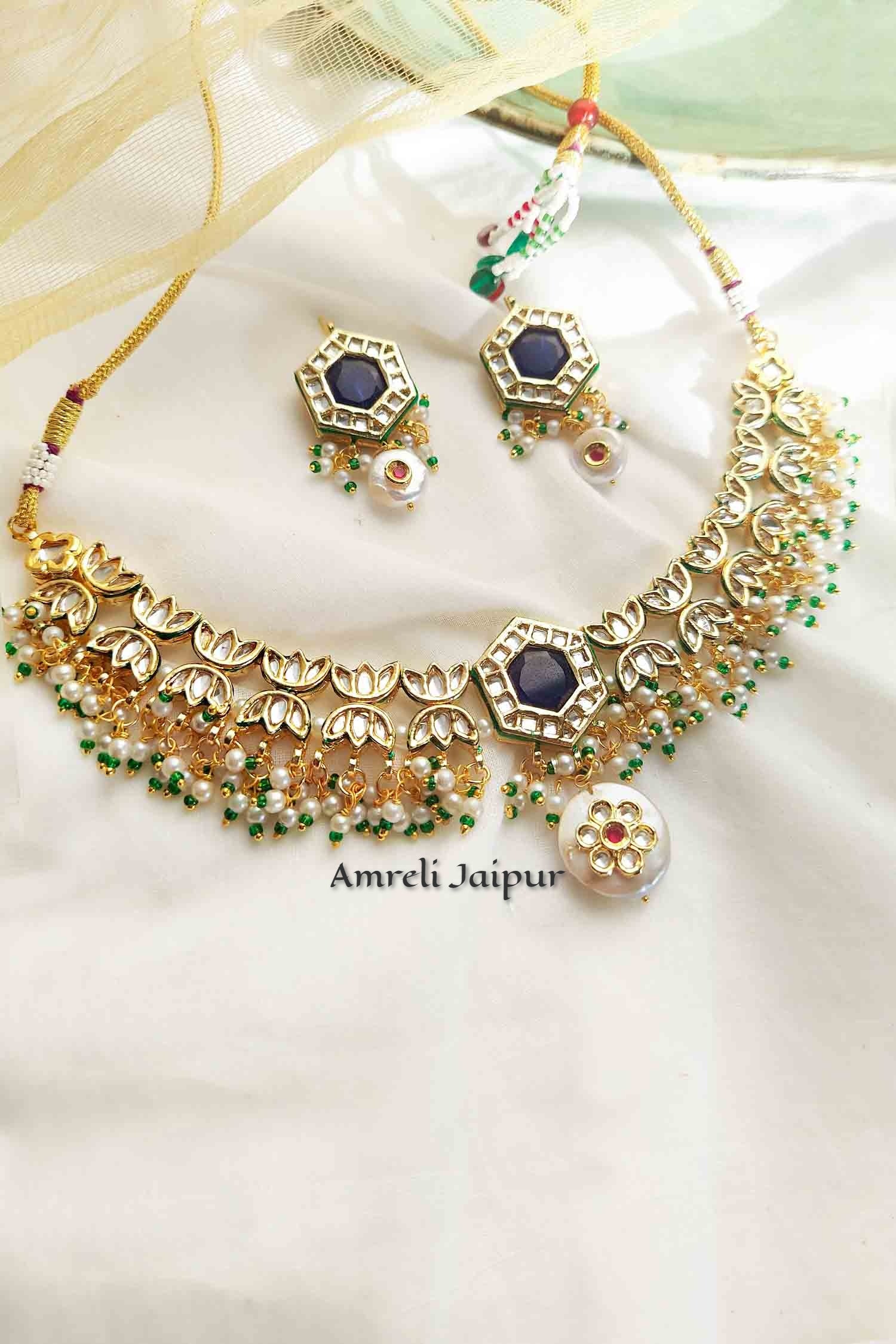 Jaitra Kundan Choker Set