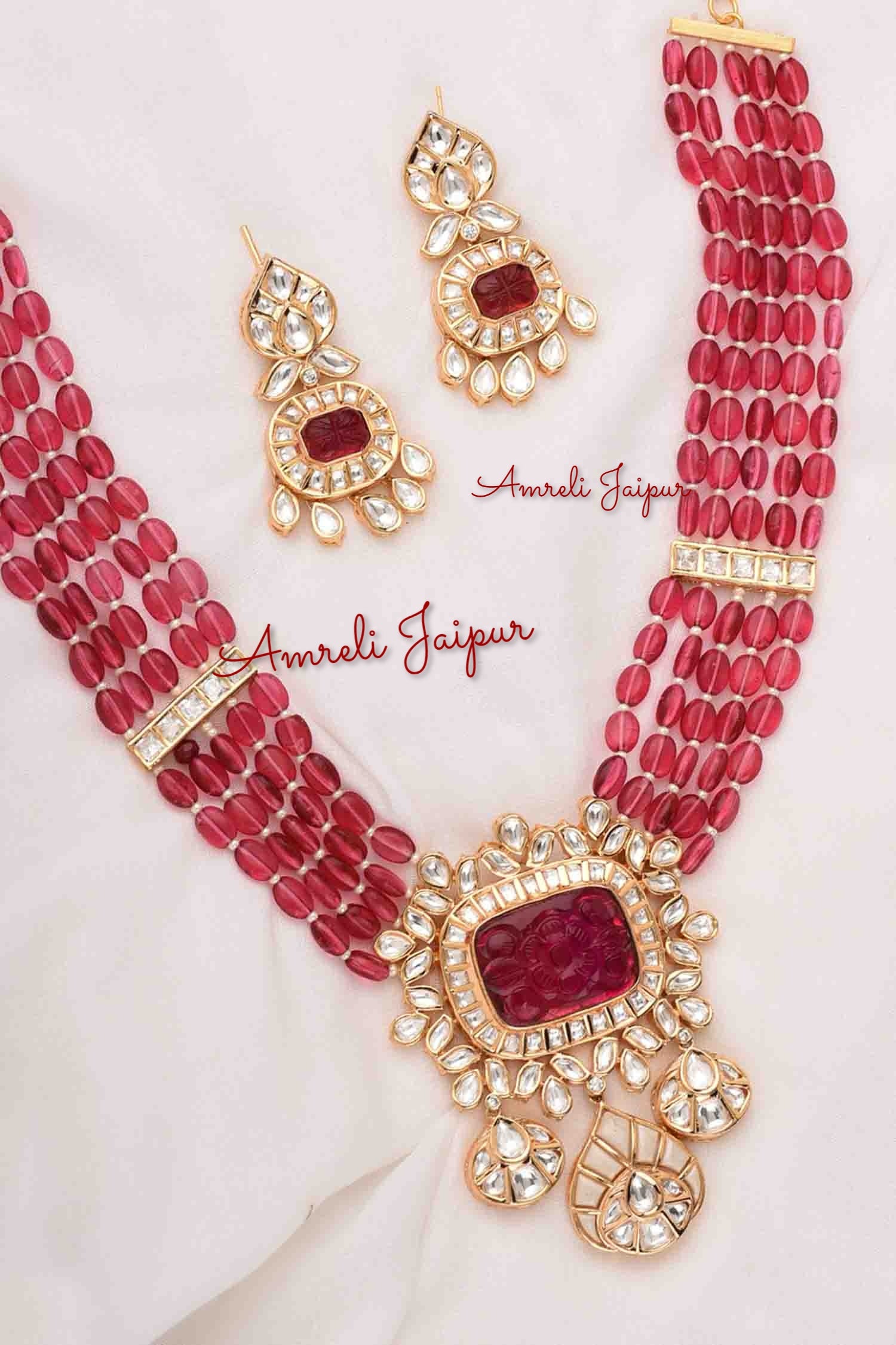 Farley Polki  Necklace Set