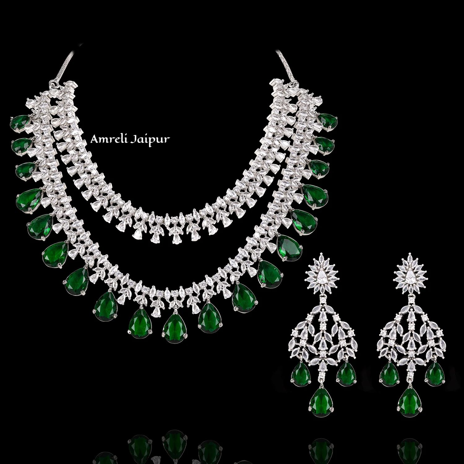 Lorenza Diamond Necklace Set