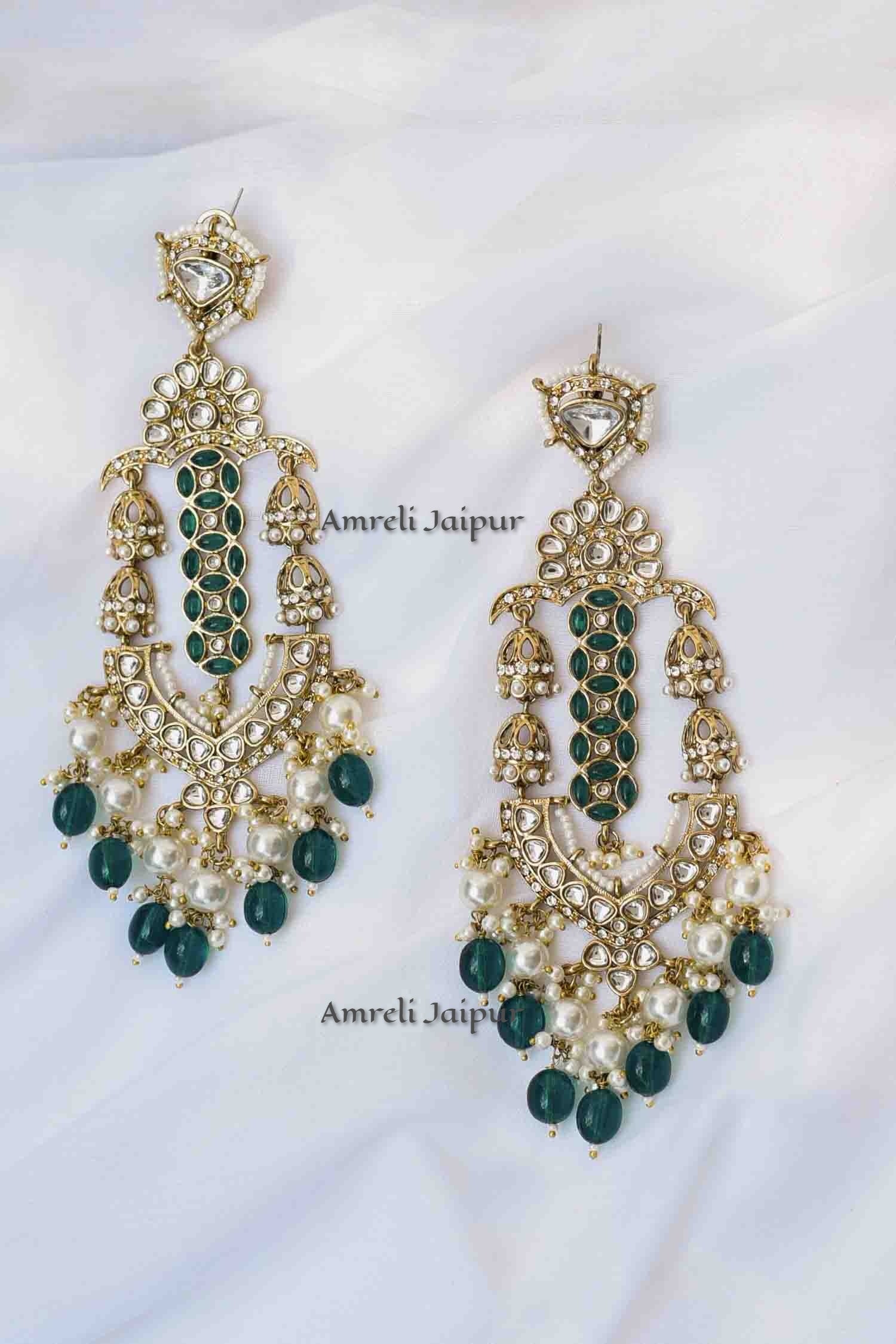 Fadia Kundan Earrings