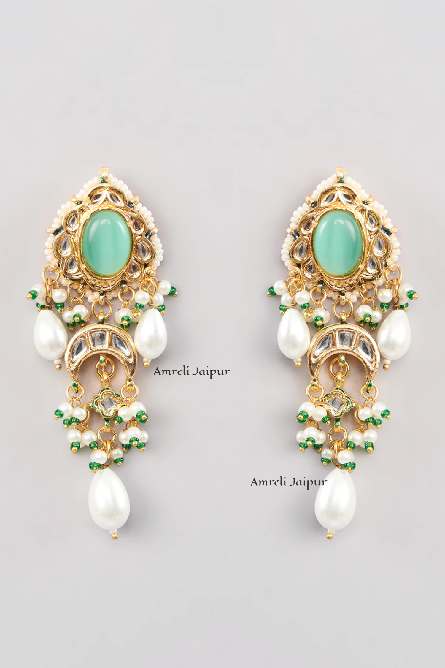 Shaima Kundan Earrings