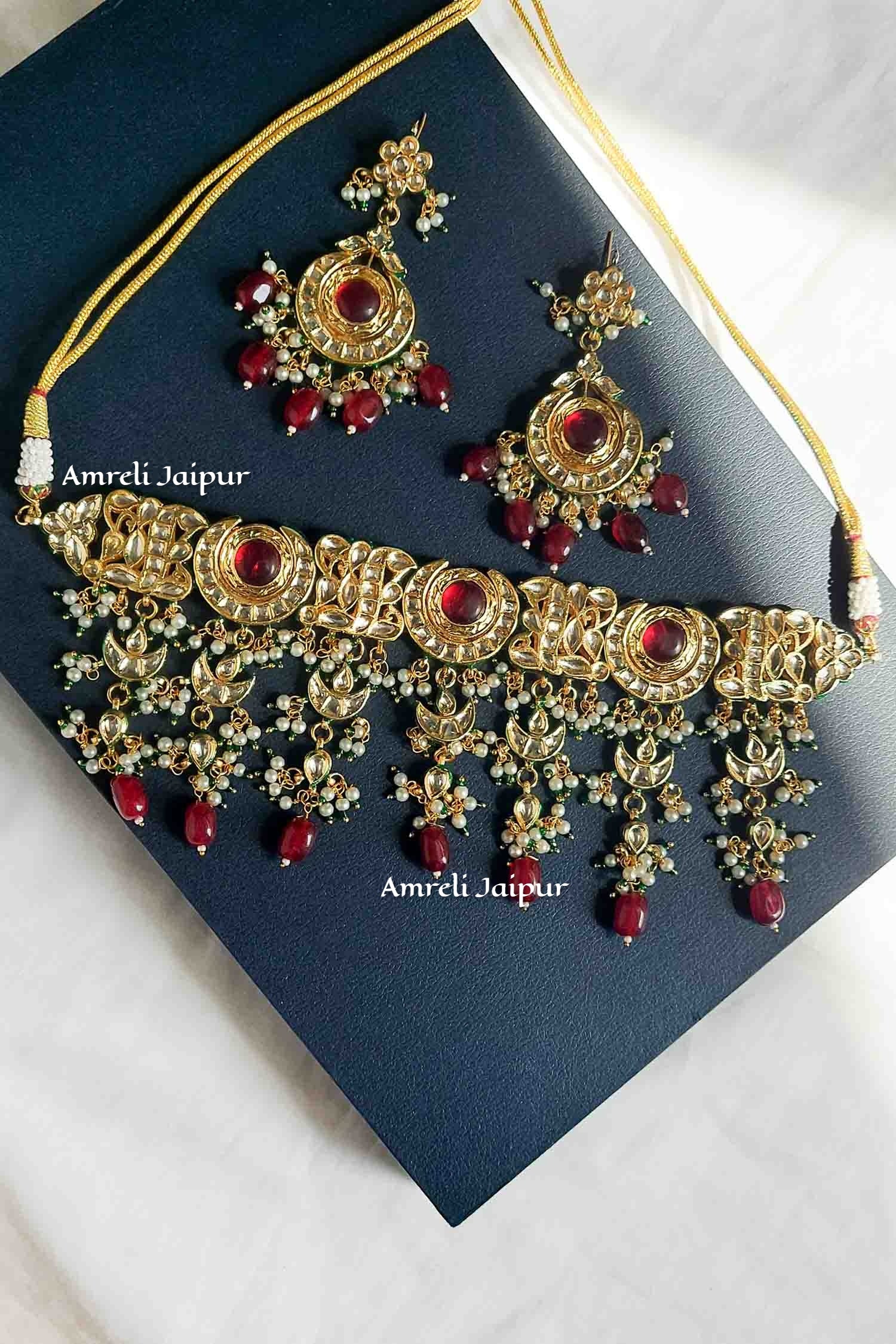 Rifah Kundan Choker Set