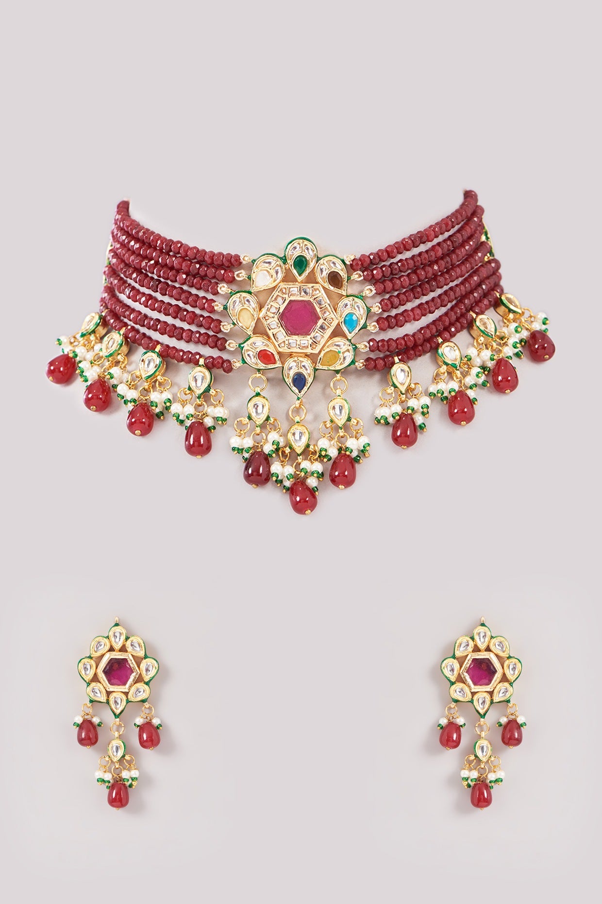 Nitha Kundan Choker Set