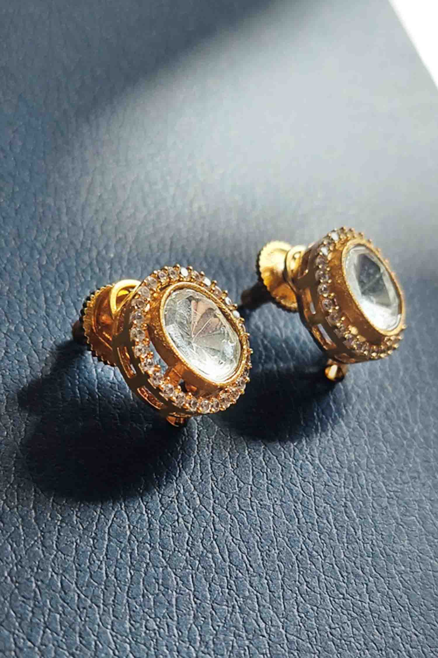 Arely Polki Kundan Earrings